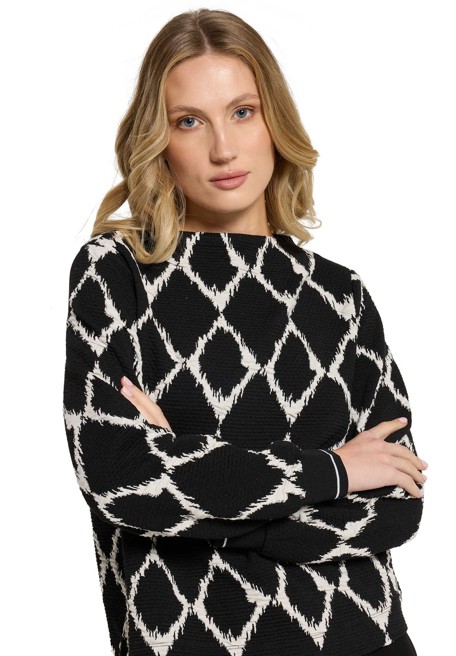 Betty Barclay Sweatshirt »Sweatshirt mit Rippbündchen«