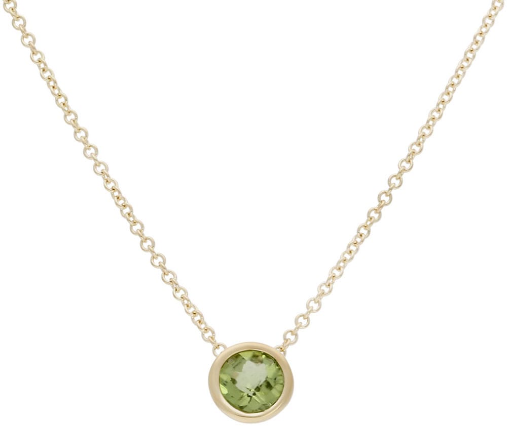 Kette mit Anhänger »Schmuck Geschenk Gold 585 Halsschmuck Halskette Erbskette...