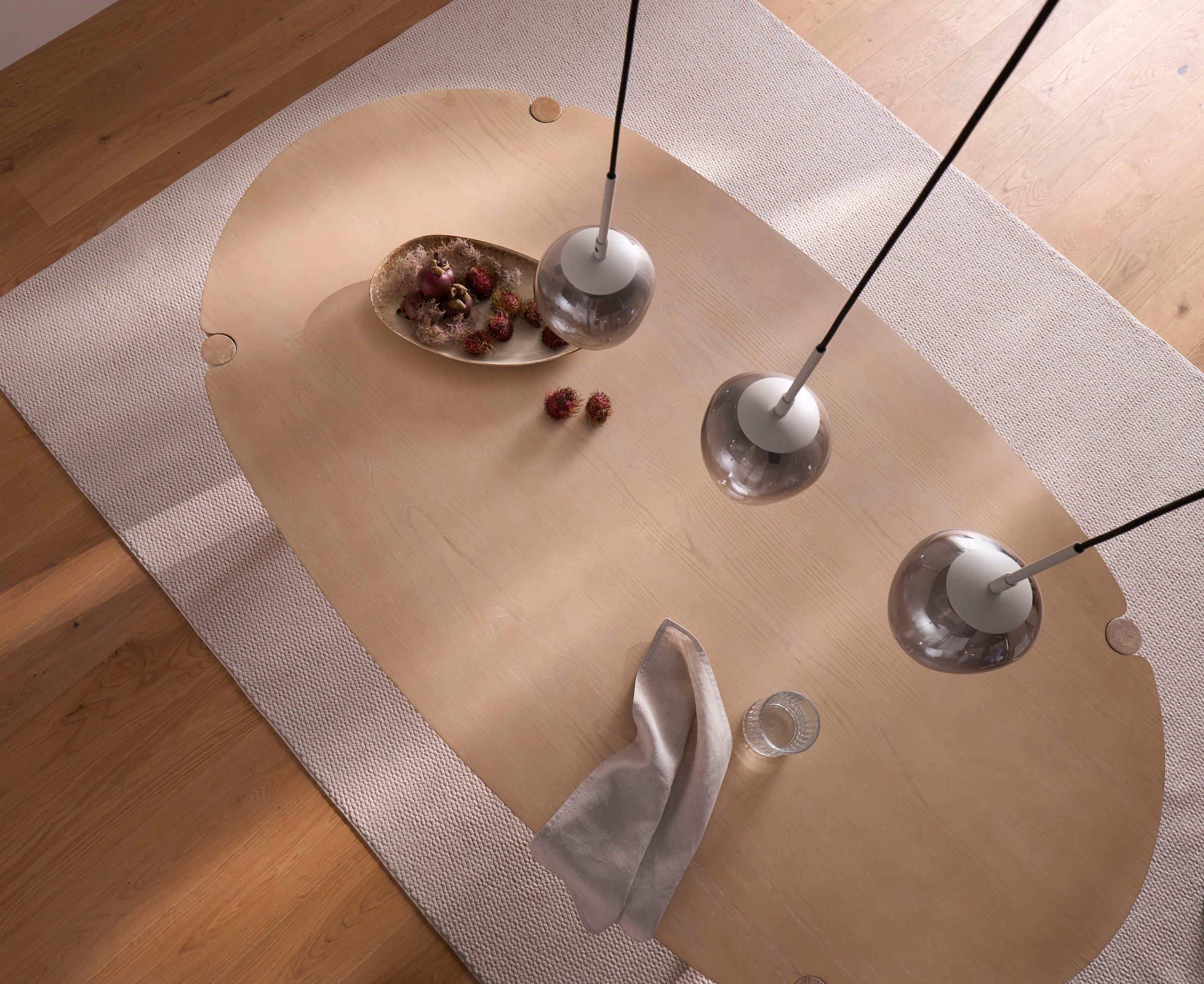 s.Oliver Pendelleuchte »ANJELLA, Hängelampe exkl 3x E14 max 10W, in warm grey + smoke Glas« E14 1 Stk. warmweiß - kaltweiß mit mundgeblasenen Glas Lampenschirmen in rauchgrau, 150 x 60 x 8,5 cm