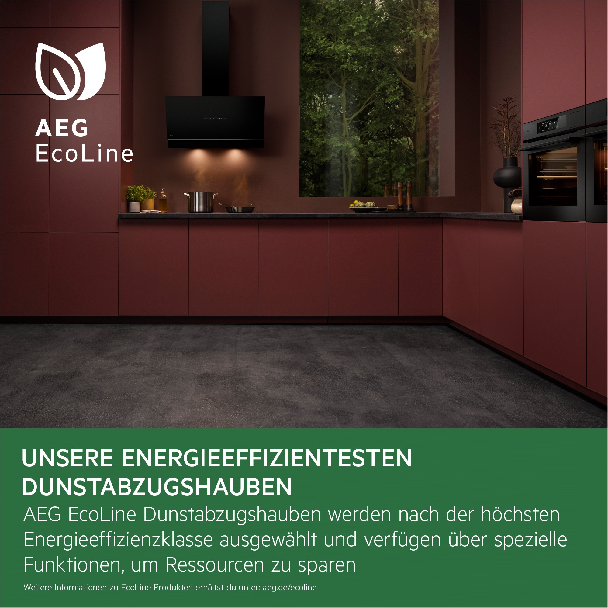 AEG Wandhaube »GB67D61HL«, Serie 6000, mit Hob2Hood®