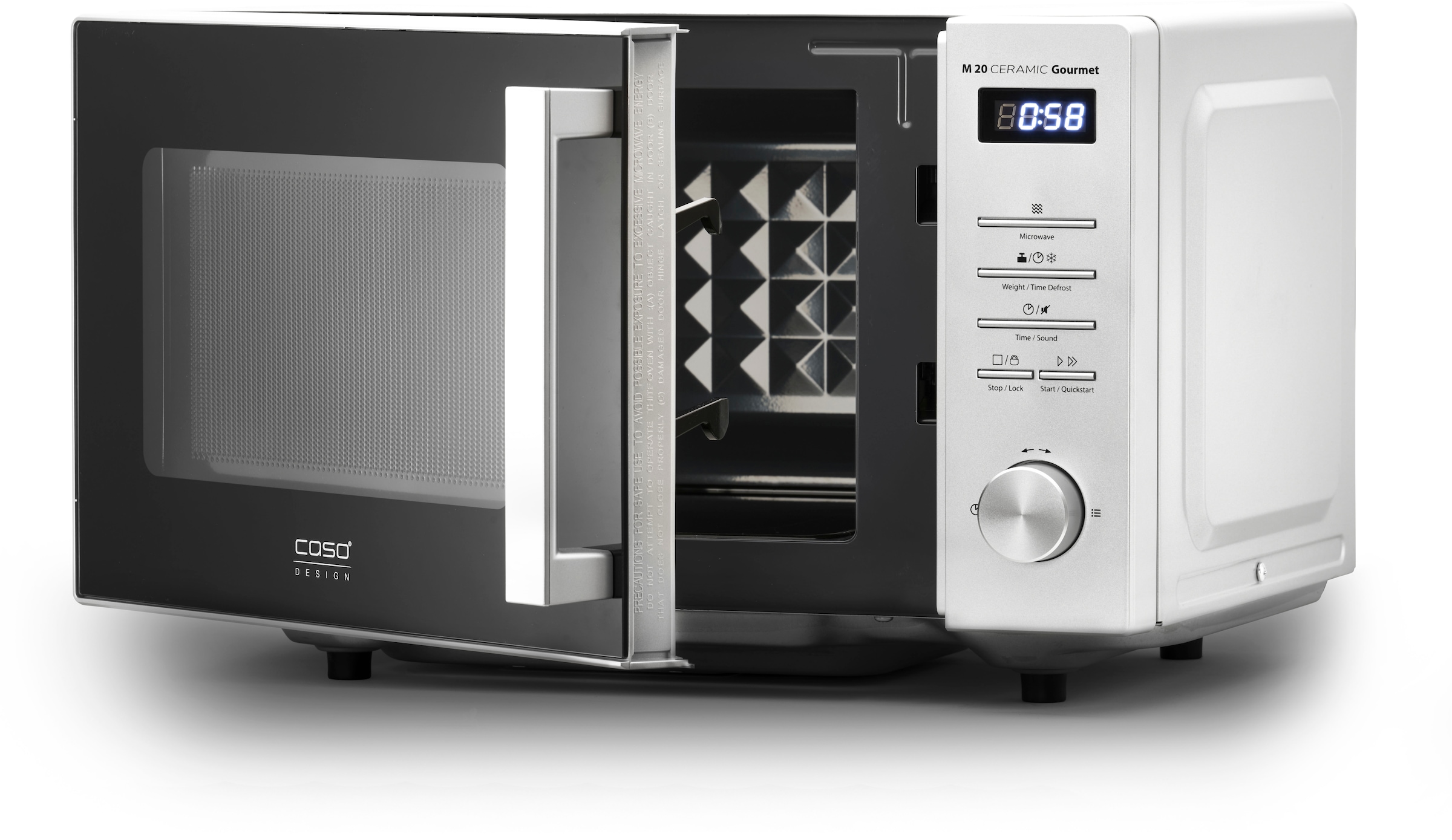 Caso Mikrowelle »CASO M 20 Ceramic Gourmet« Mikrowelle 700 W
