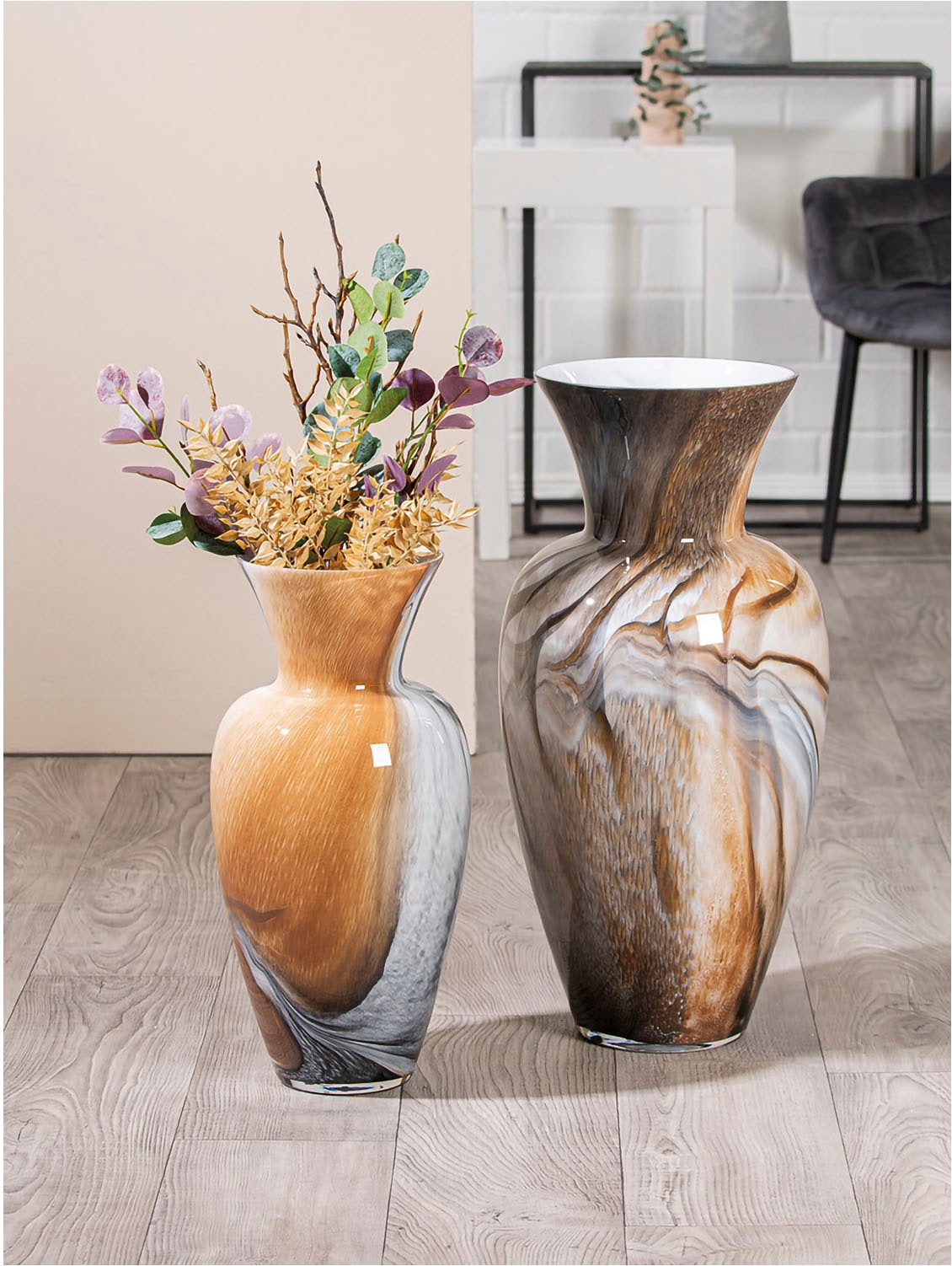 GILDE Bodenvase "Bodenvase "Draga" H. 65,0 cm"