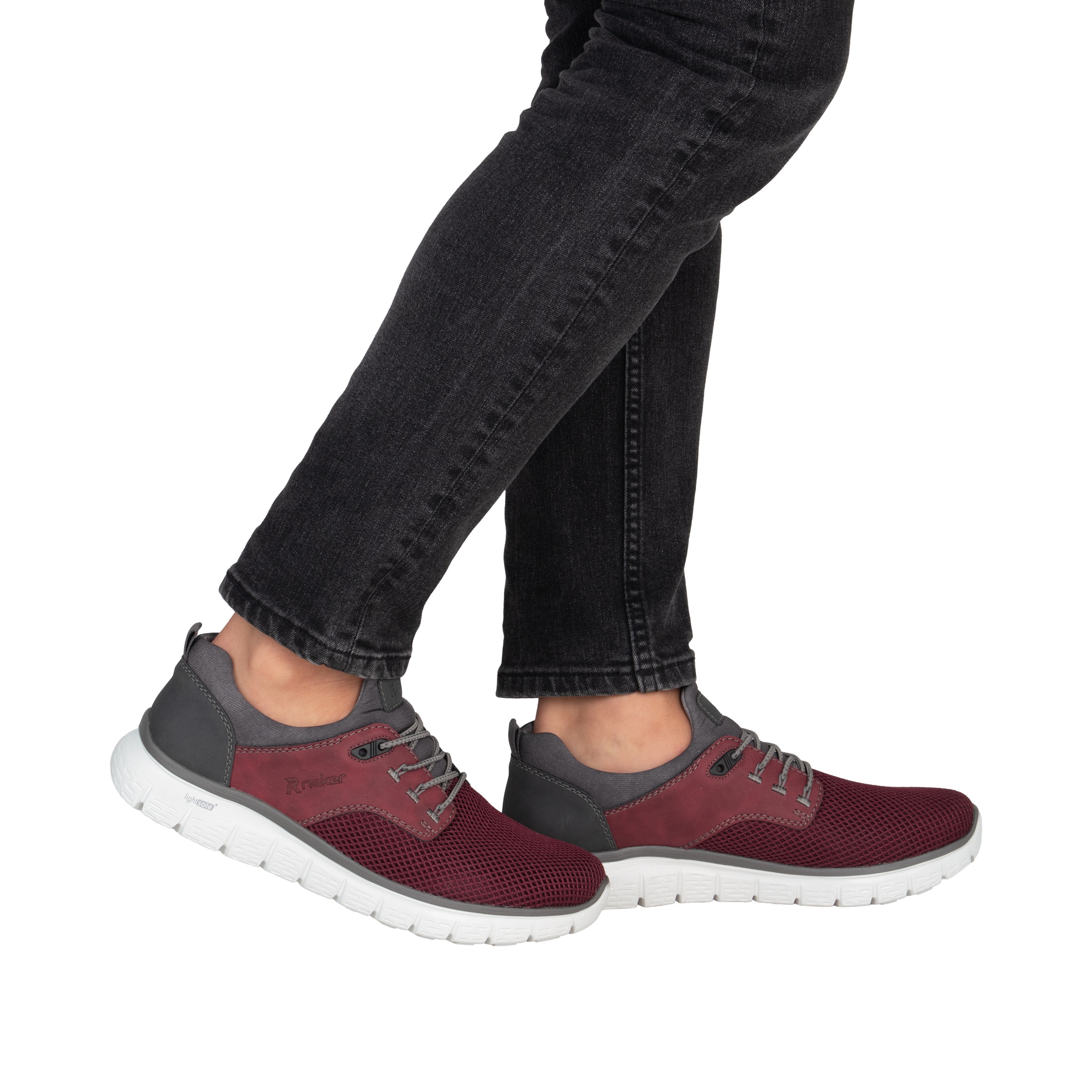 Rieker Slip-On Sneaker  Schlupfschuh, Halbschuh, Freizeitsneaker mit Gummizug