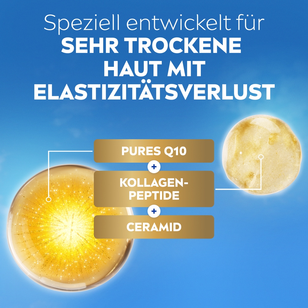 Nivea Gesichtspflege »NIVEA Q10 Facial Butter Tag und Nacht« für sehr trockene und anspruchsvolle Haut, mit Q10, buttrige Textur