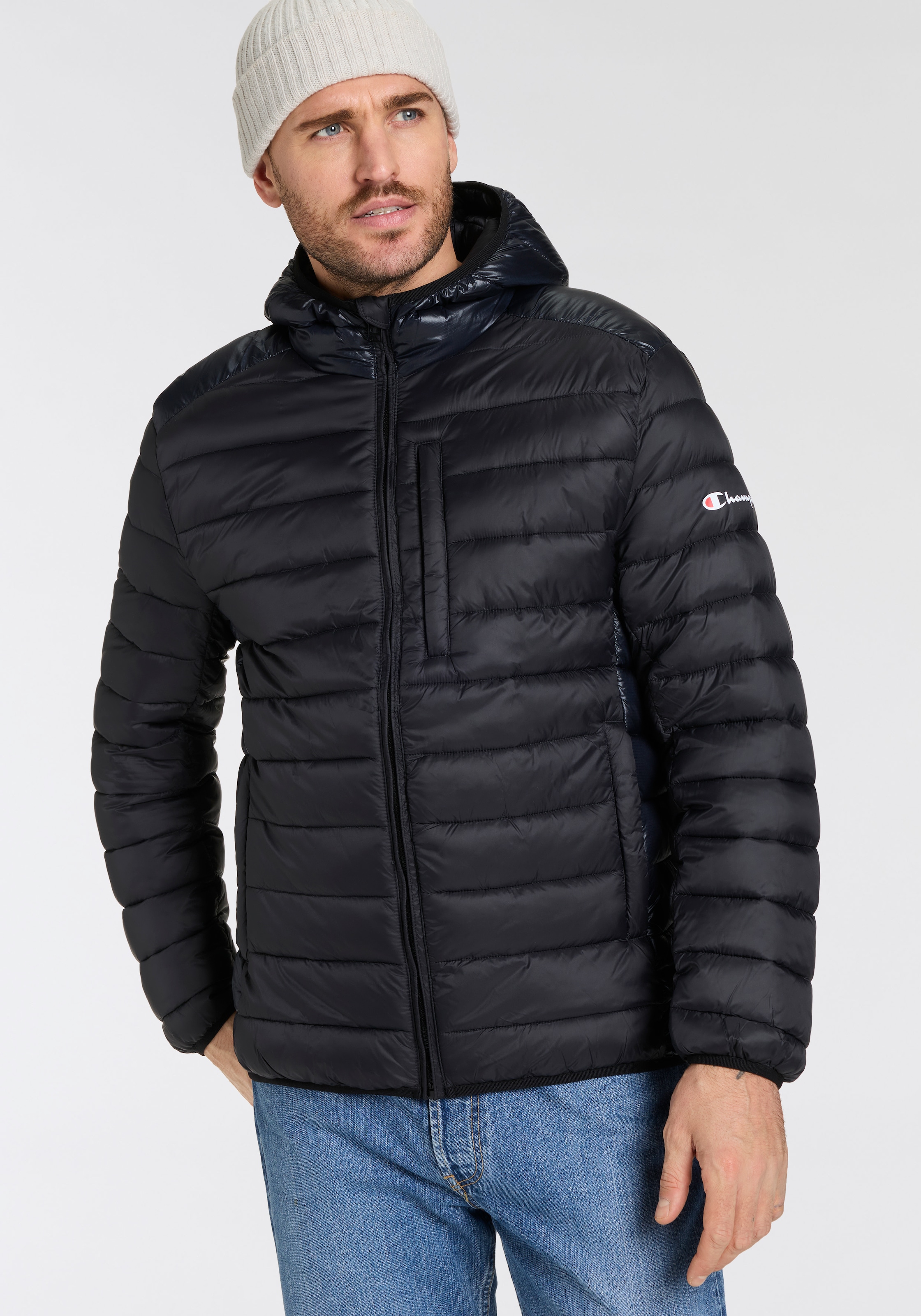 Champion Steppjacke »Hooded Jacket«, mit Kapuze