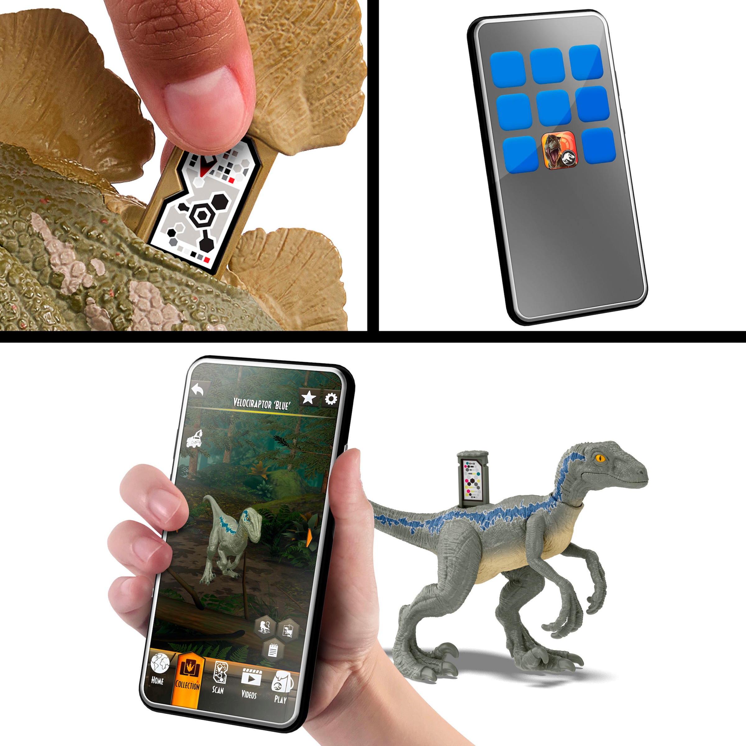 Mattel® Actionfigur »Jurassic World Gigantic Trackers Suchiomimus«, mit Funktion