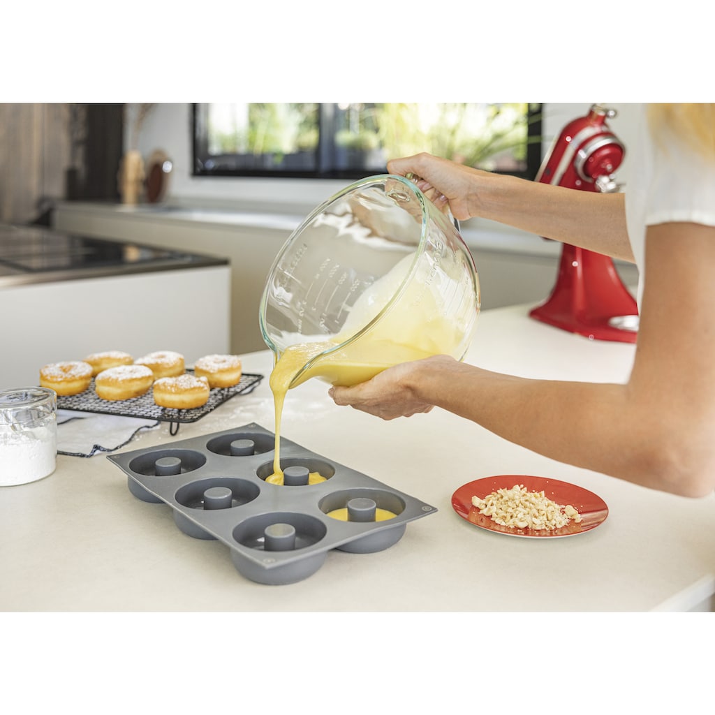 KitchenAid Küchenmaschinenschüssel »5KSM5GB für Küchenmaschine 4.3L & 4.8L«, aus Glas