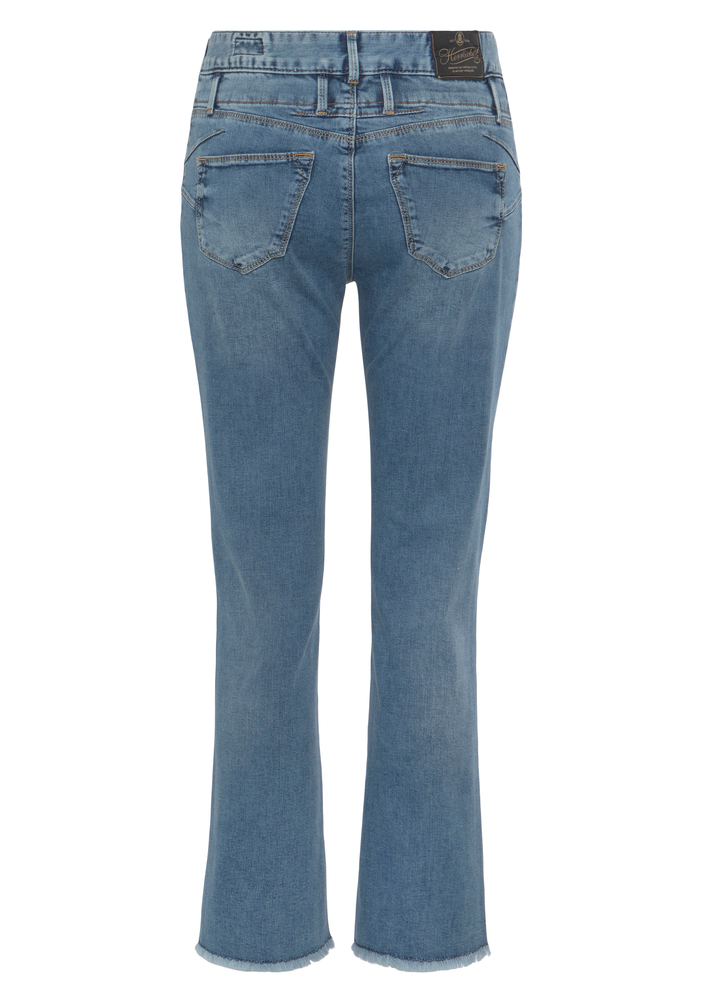 Herrlicher Bootcut-Jeans »Baby Cropped Light Denim«