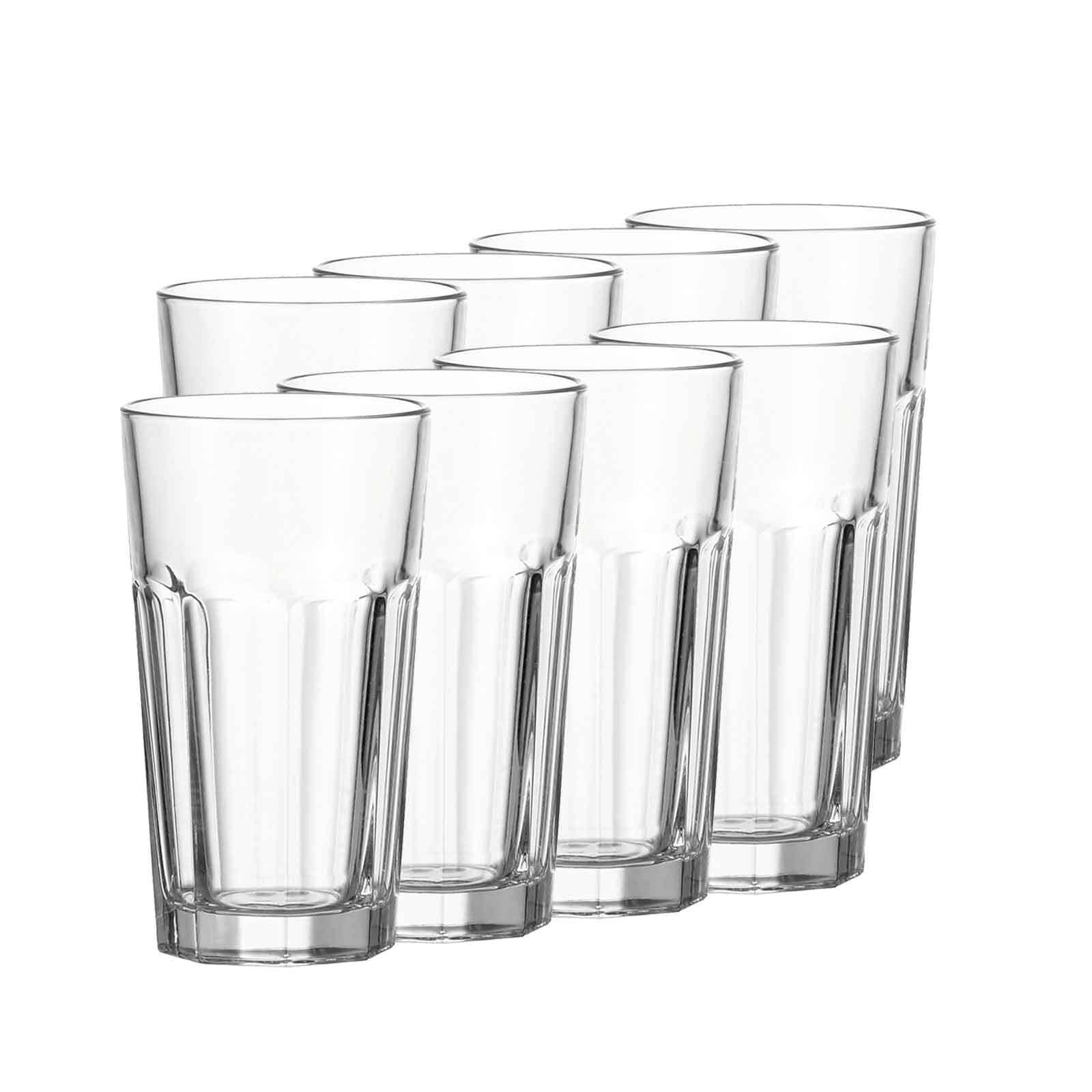 Leonardo Longdrinkgläser Rock 540 ml 8er Set