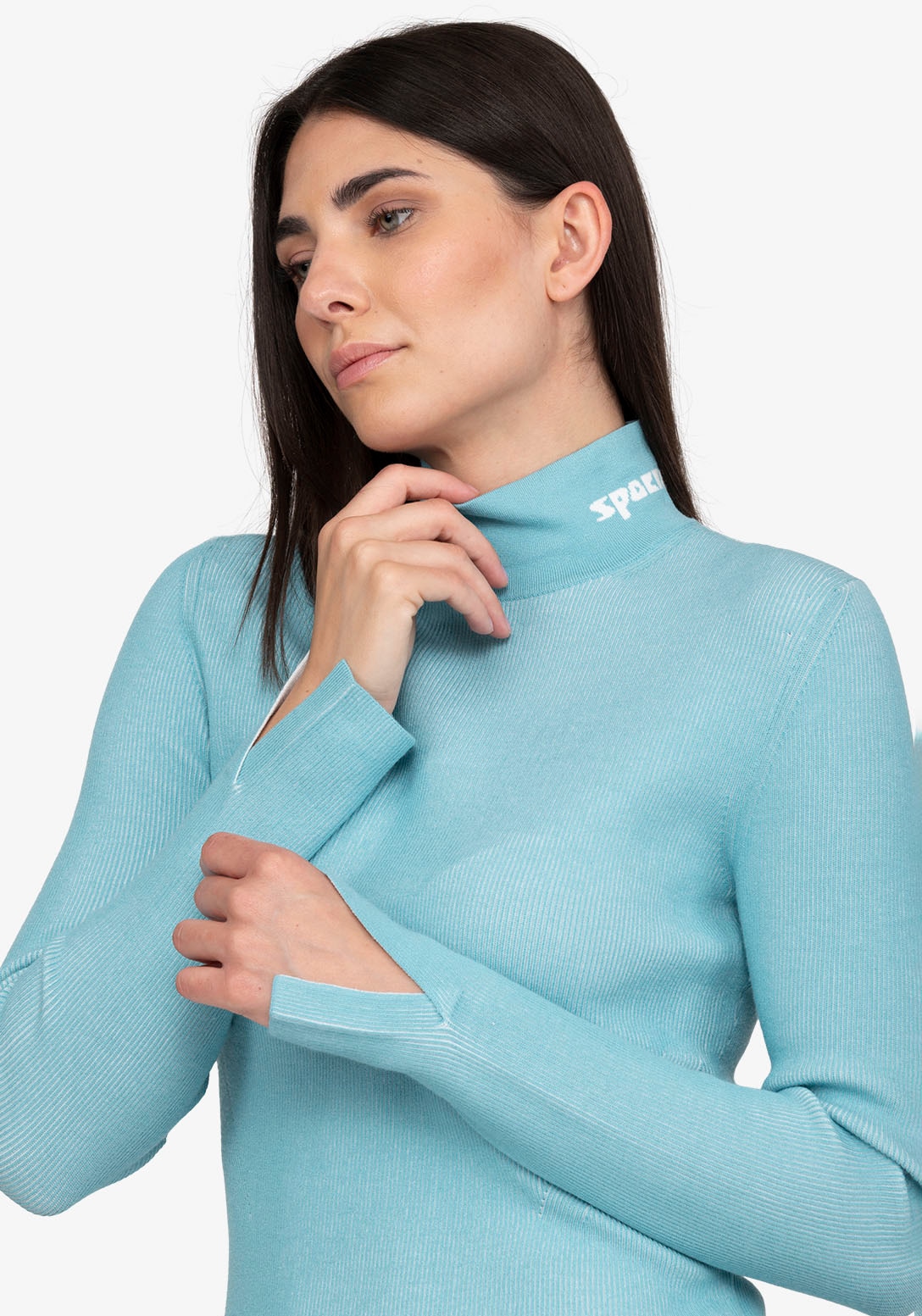 Sportalm Kitzbühel Strickpullover, mit Stehkragen