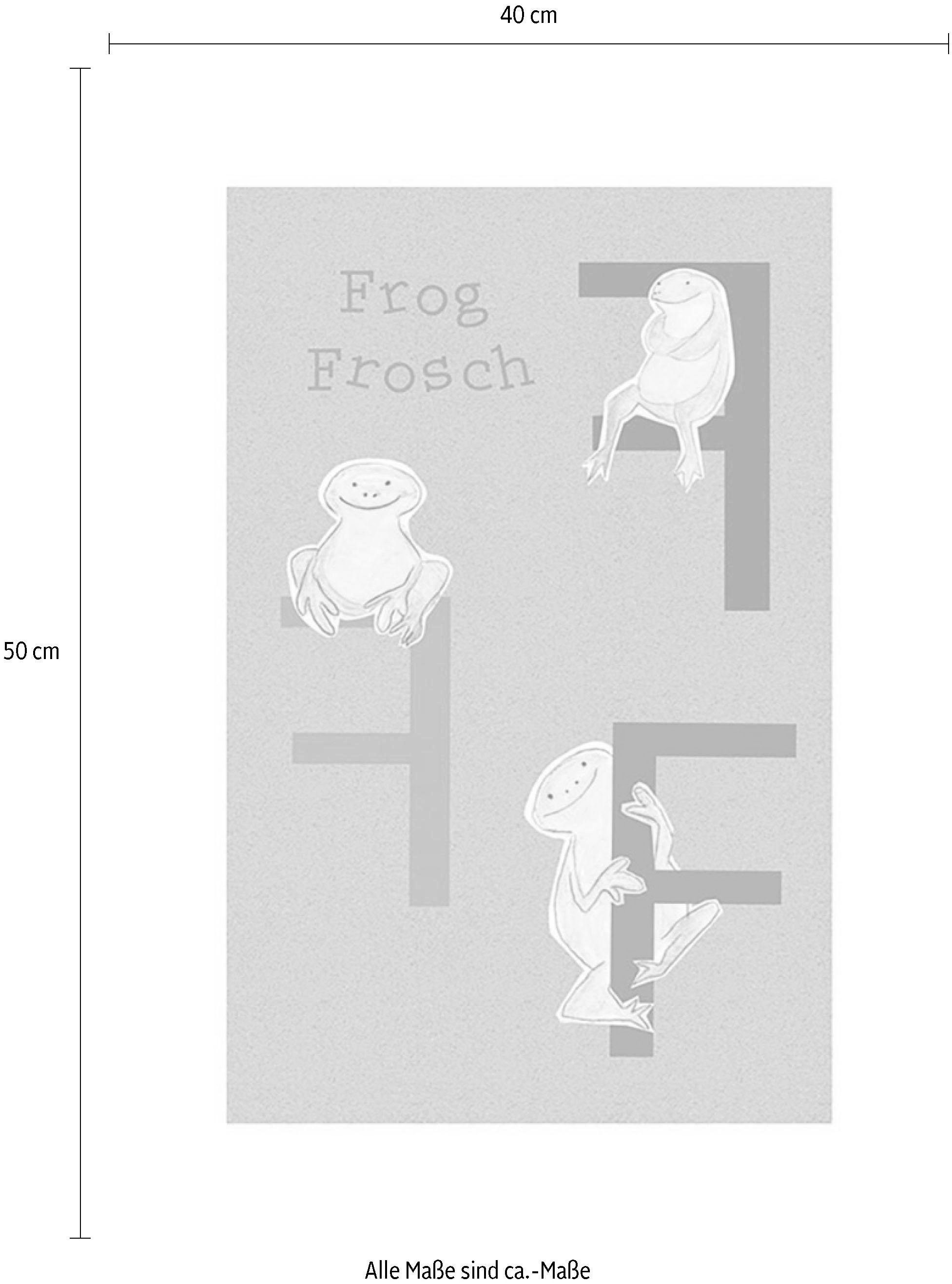 Komar Bild »ABC Animal F« Buchstaben 1 Stk. tlg. Wandbild zur Dekoration - ohne Rahmen