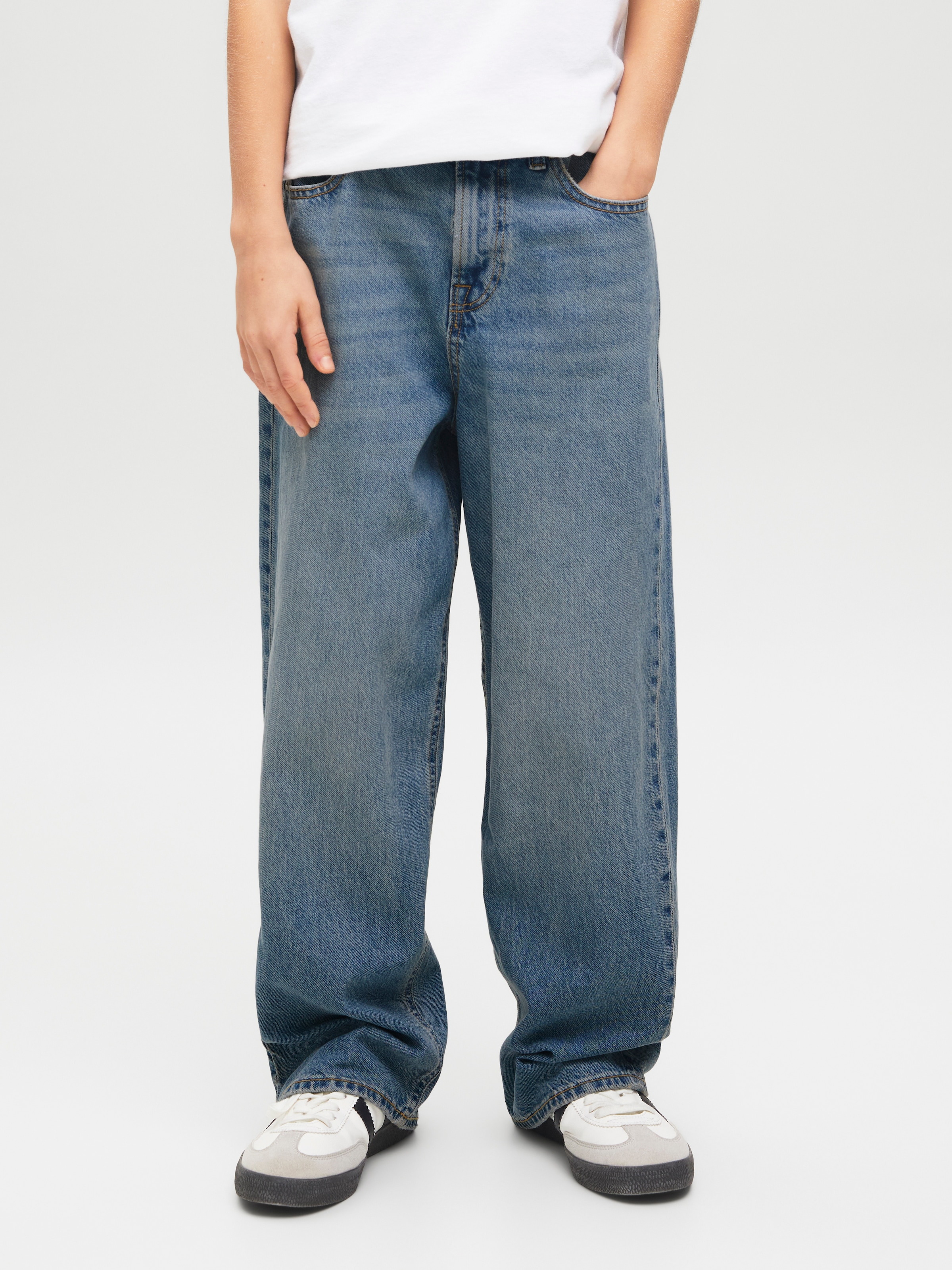 Jack & Jones Junior Relax-fit-Jeans »JJIRON JJORIGINAL SQ 203 NOOS JNR«
