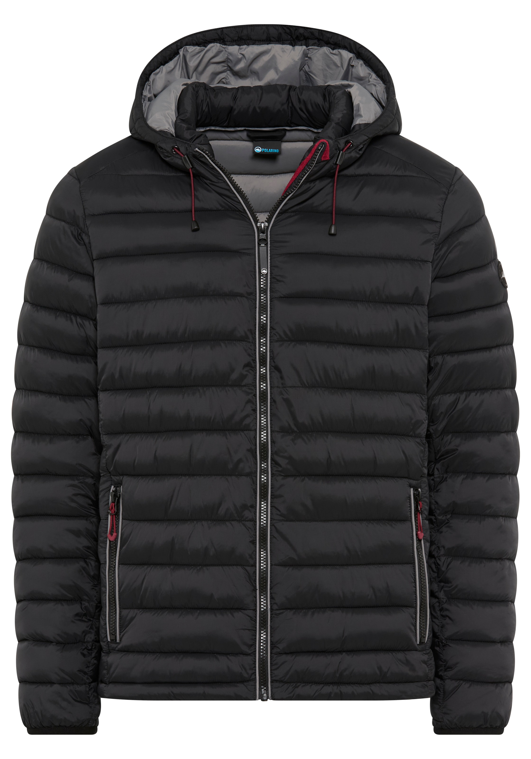 Polarino Steppjacke, mit Kapuze, Atmungsaktiv, winddicht, wasserabweisend
