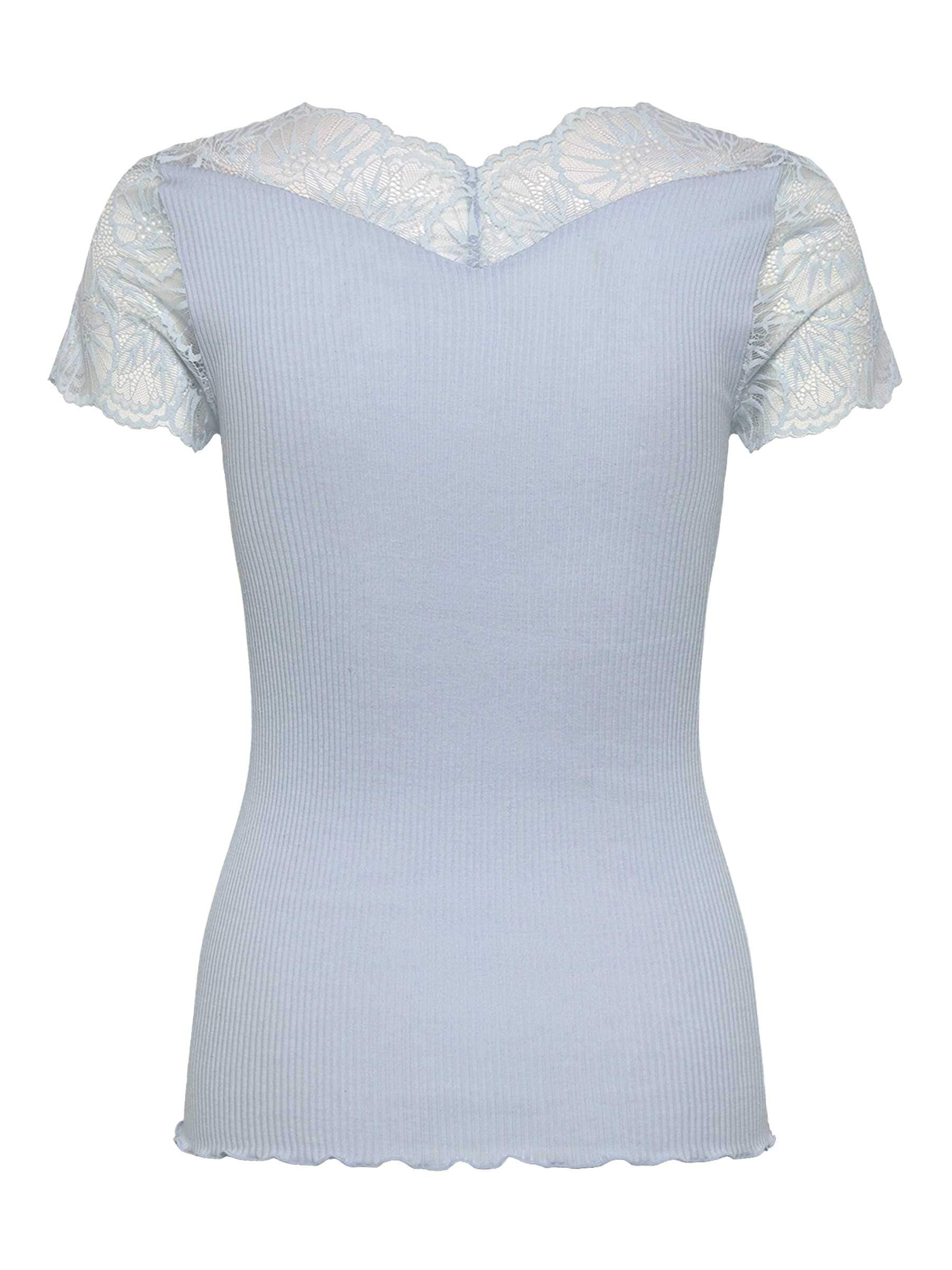 rosemunde Spitzenshirt »Beatha Lace Capsleeve T-Shirt« wunderschöne elastisch weiche Vintage-Spitze an Ausschnitt und Ärmeln