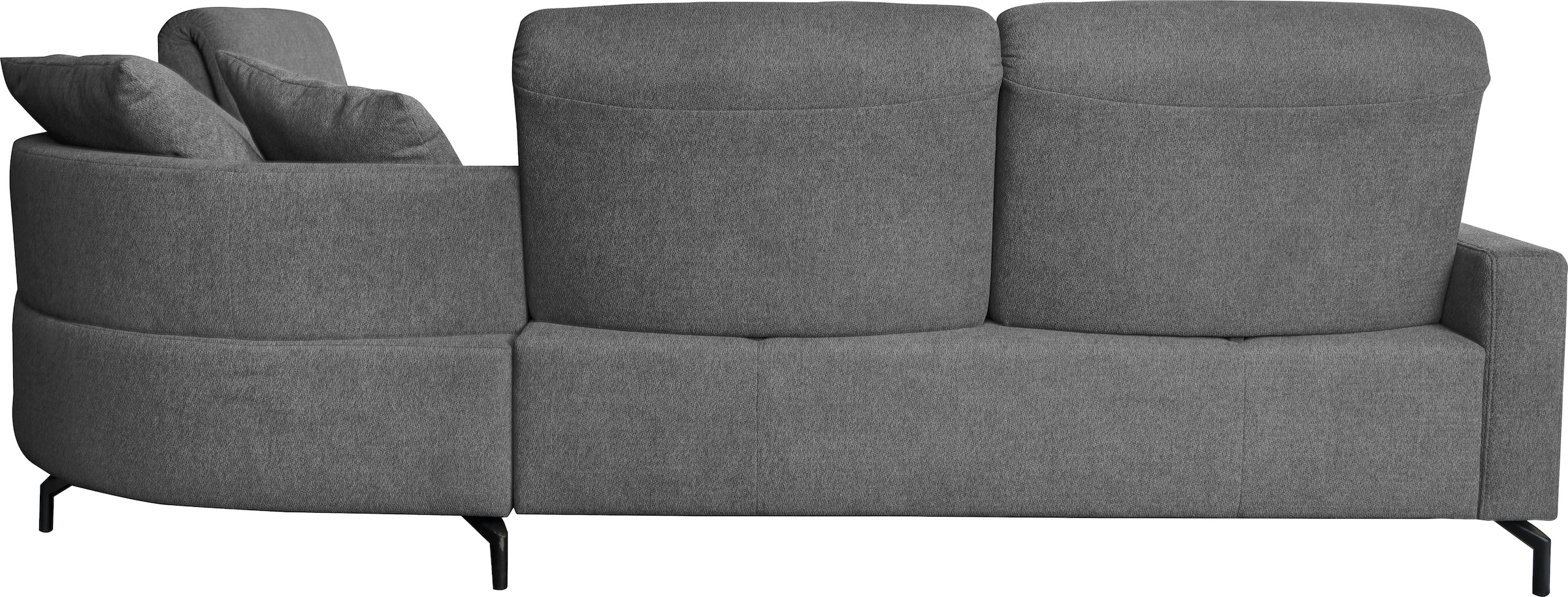 alina Ecksofa »Louis«, Breite 286 cm, Rückenlehnenverstellung, wahlweise mit Bettfunktion