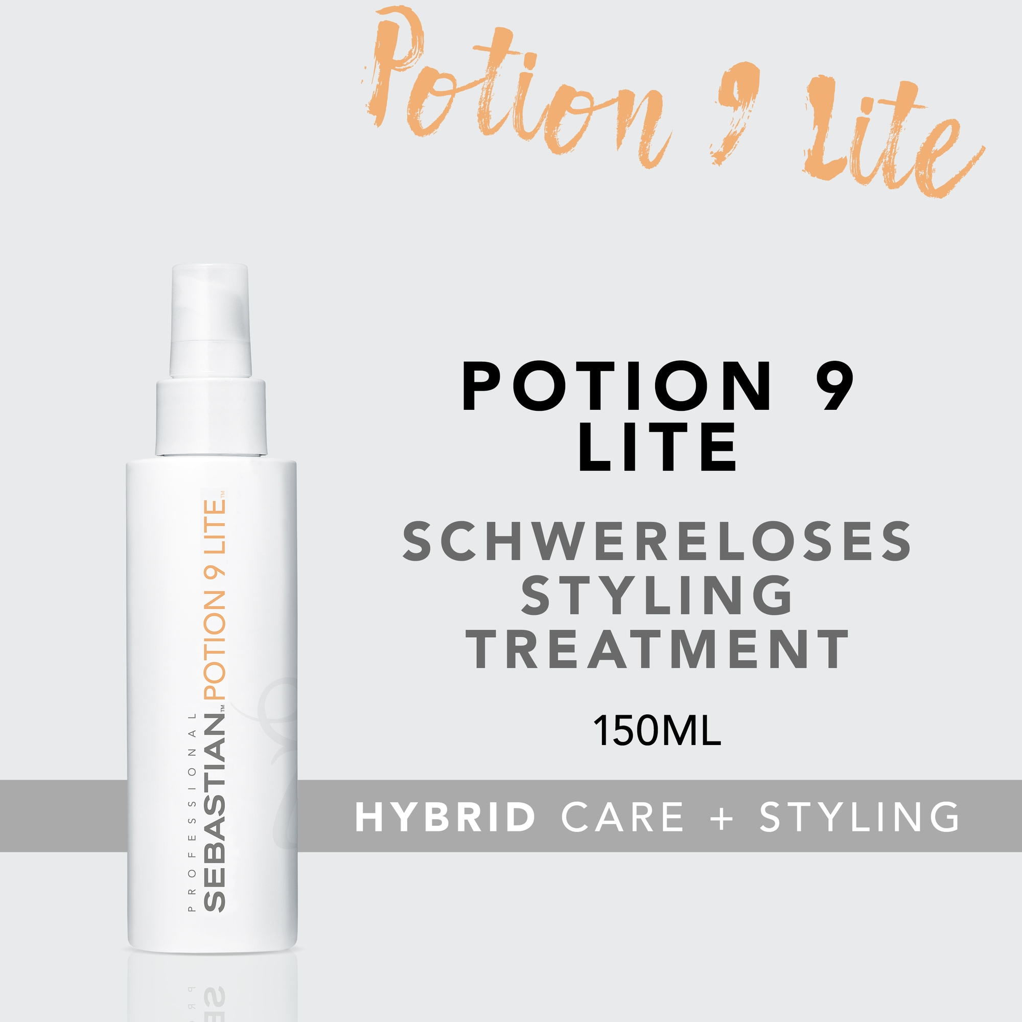 Sebastian Professional Haarcreme »POTION9 LITE« Leave-in, leichter Halt, pflegend