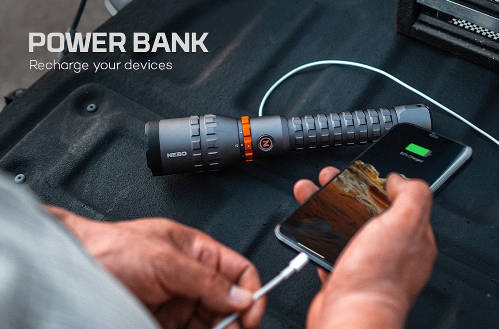 NEBO LED Taschenlampe »Nebo DAVINCI™ 8000« Taschenlampe inkl. Ladekabel, 