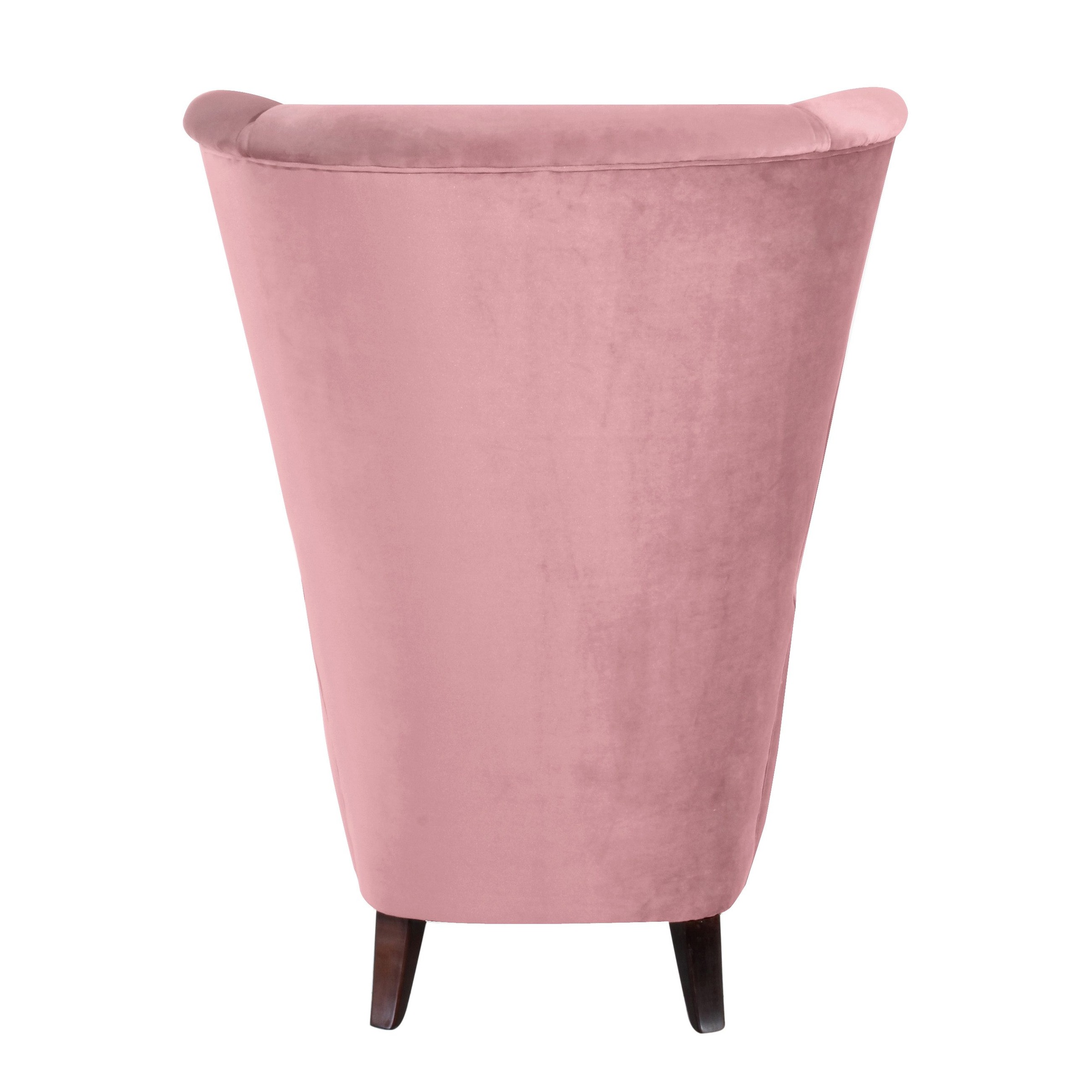 Max Winzer® Ohrensessel »Anastasia Designsessel, extravaganter Hochlehnsessel, trendige Farben«, elegantes Highlight im Wohnzimmer, mit geschwungenen Holzfüßen