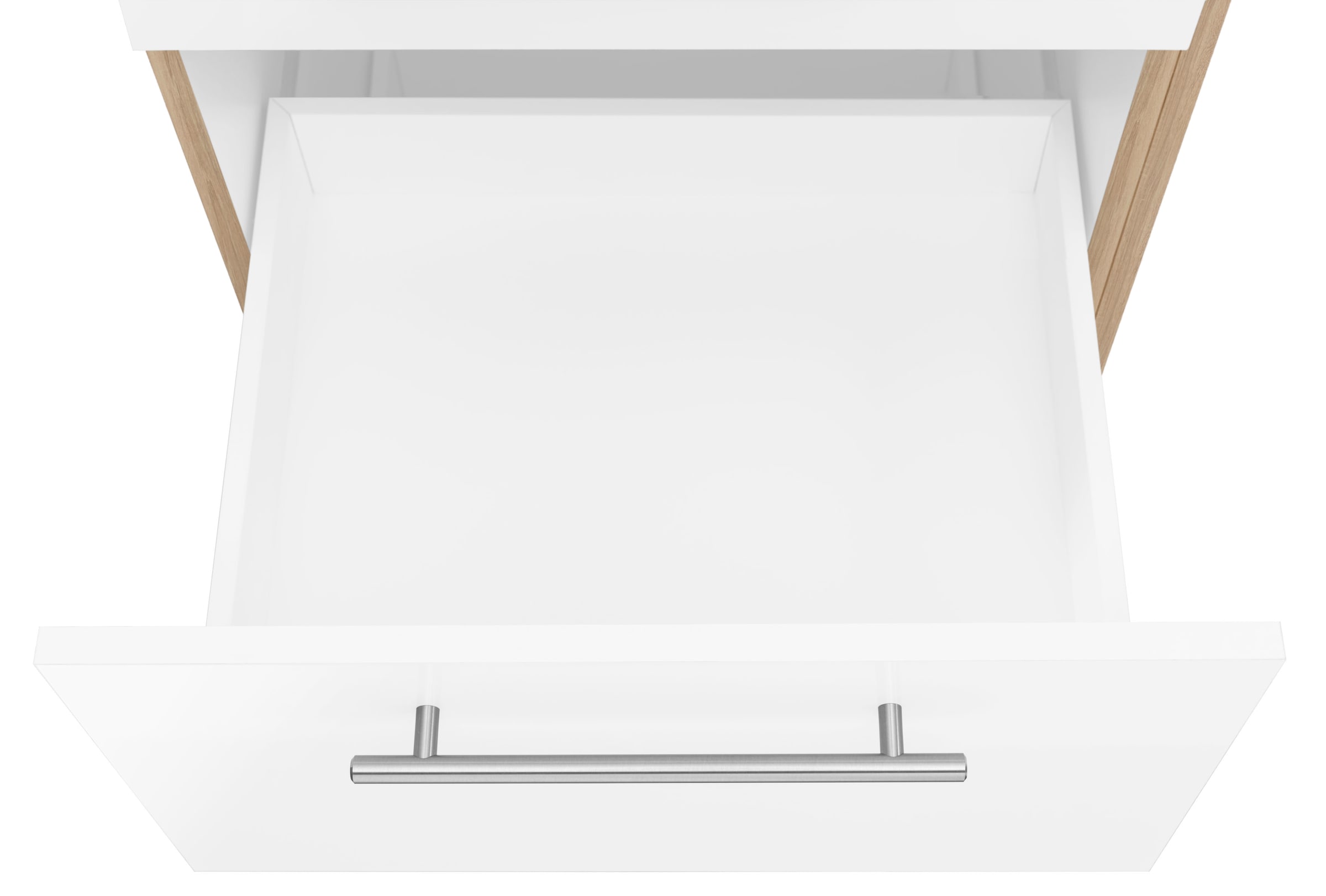 wiho Küchen Winkelküche »Cali«, mit E-Geräten, Stellbreite 280 x 170 cm