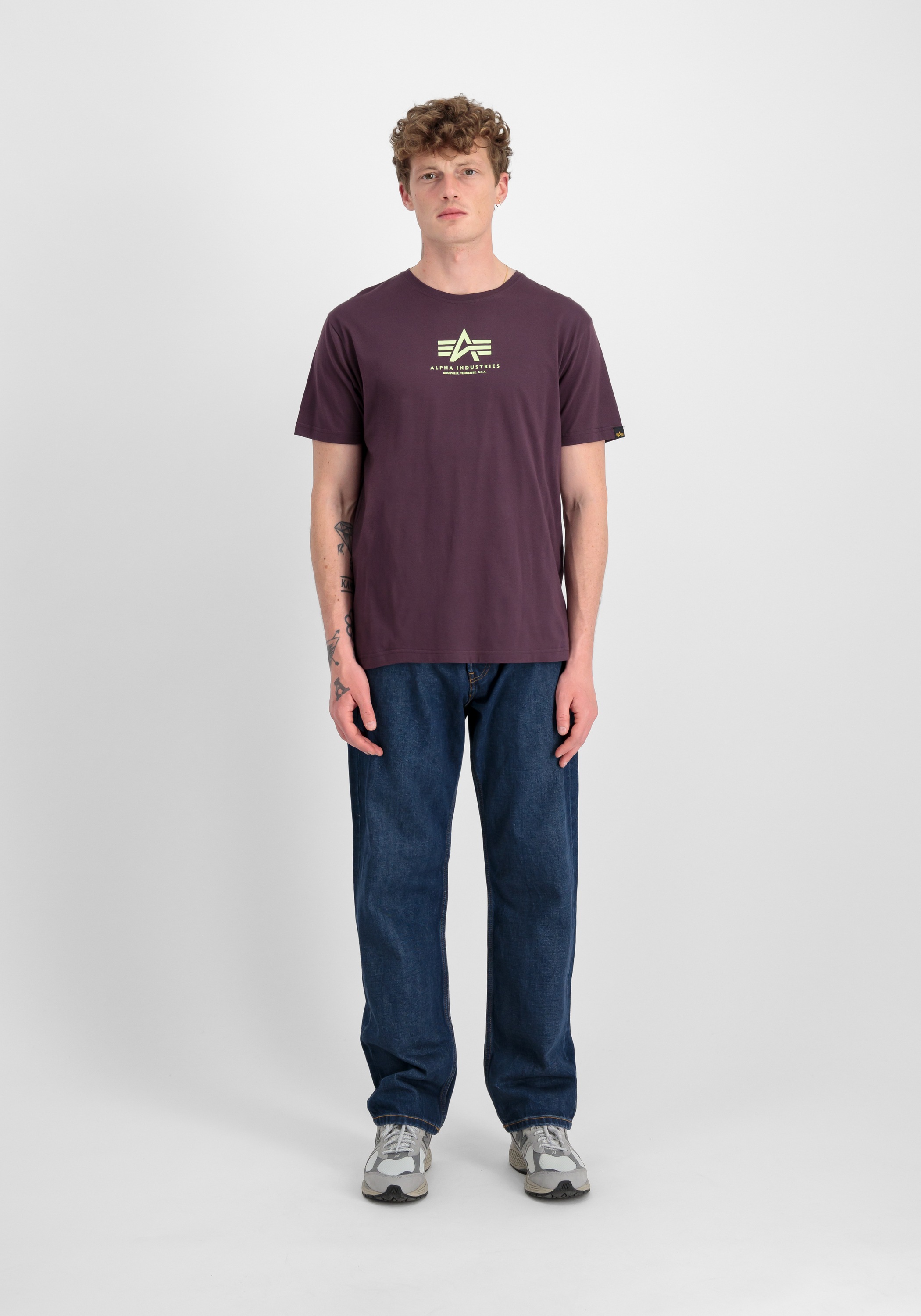 Alpha Industries T-Shirt »Alpha Industries Men - T-Shirts Basic T-Shirt ML«