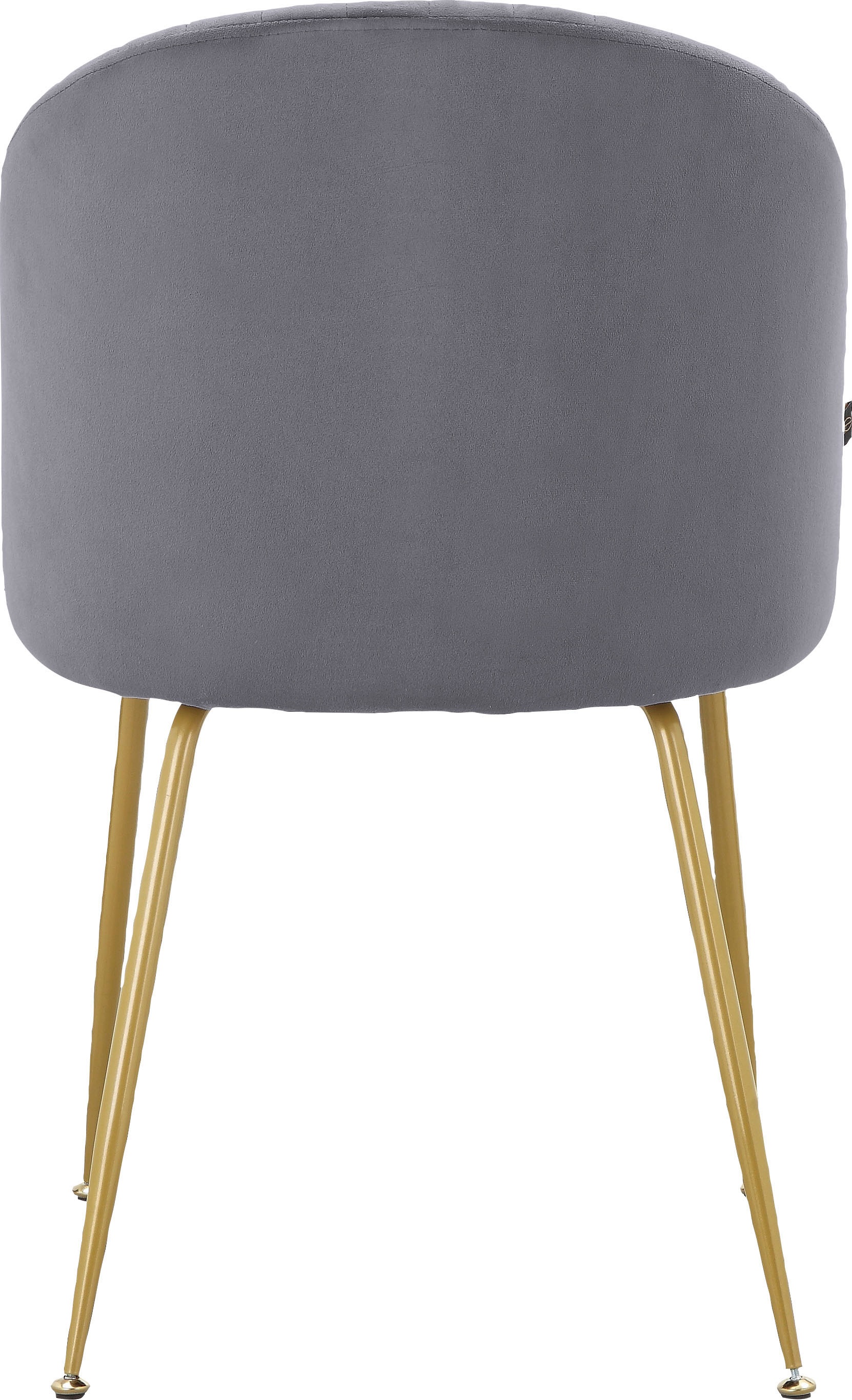 Leonique Esszimmerstuhl »Alain«, 2 St., Veloursstoff, im 2er Set erhältlich, mit Sitz und Rücken gepolstert, Sitzhöhe 49 cm