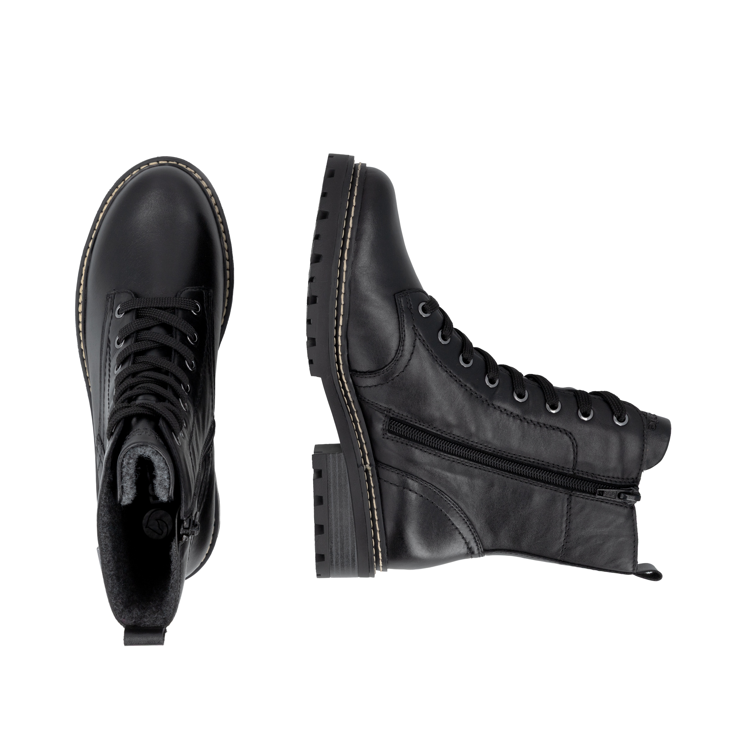 Remonte Schnürboots  Schnürstiefelette mit Innenreißverschluss, TEX-Membrane