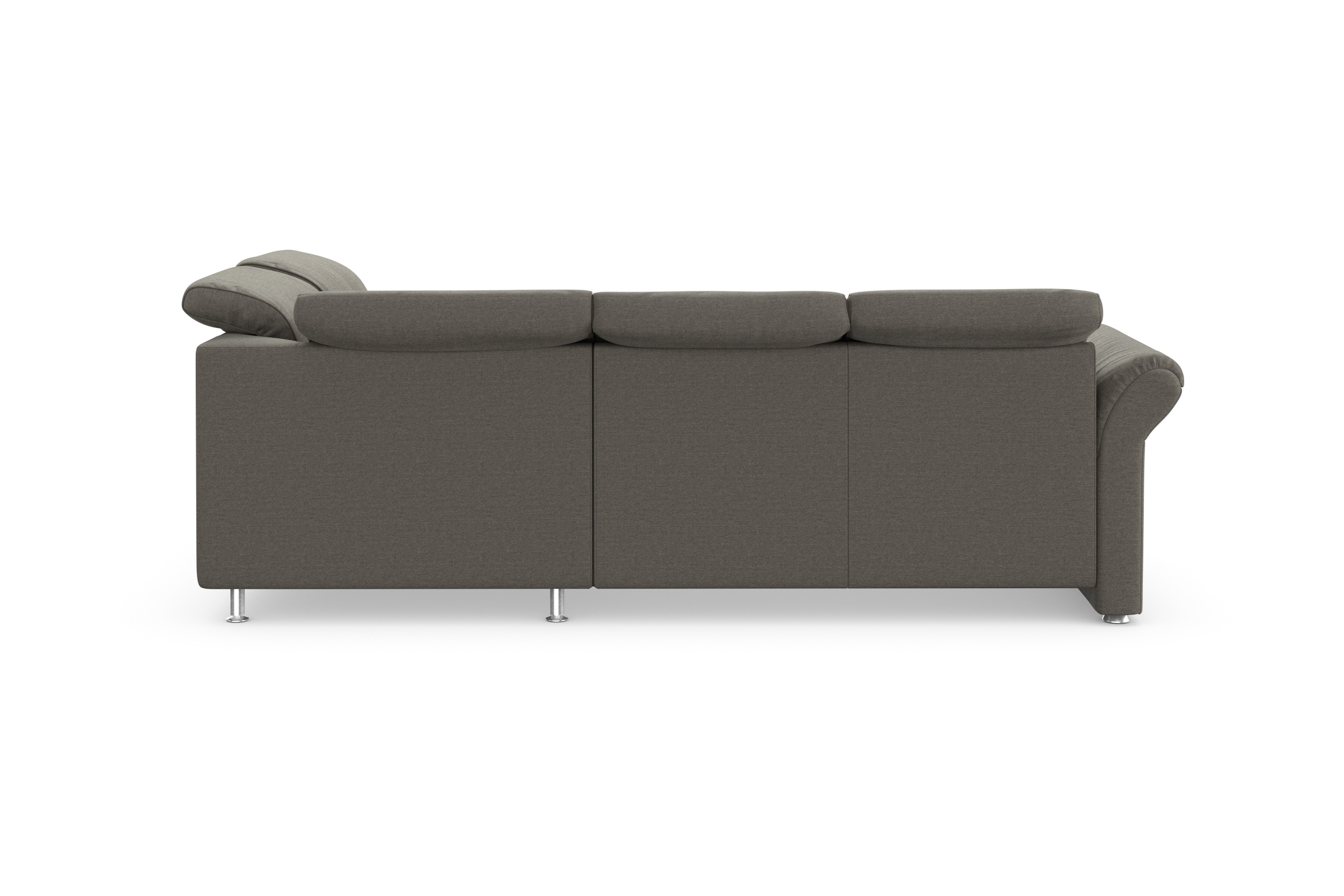 sit&more Ecksofa »Apulia L-Form«, wahlweise Bettfunktion, Bettkasten und Kopf- und Armteilverstellung