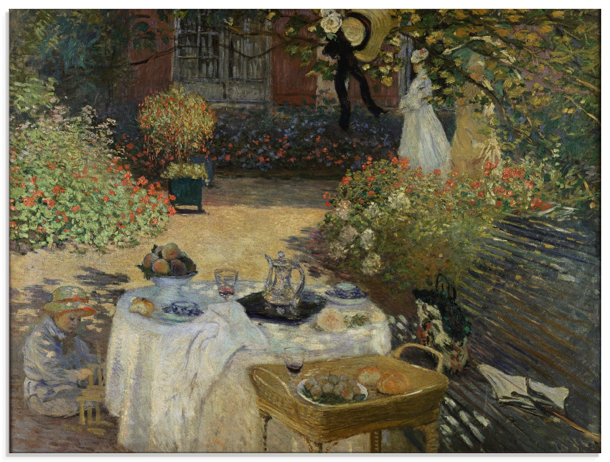 Artland Glasbild verschiedenen Garten, auf Argenteuil«, Raten in Größen Monets Claude (1 bestellen in St.), Garten »Im
