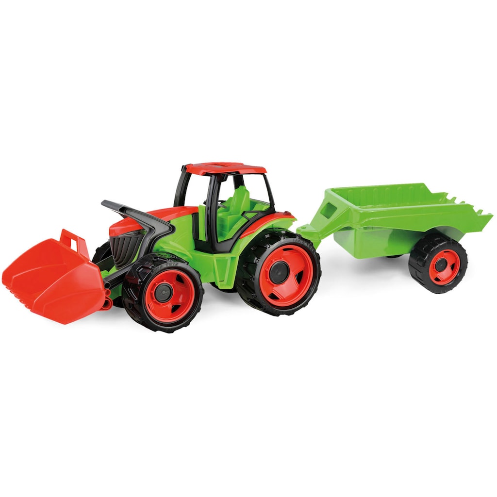 Lena® Spielzeug-Traktor »Giga Trucks Traktor mit Frontlader & Anhänger«, Made in Europe