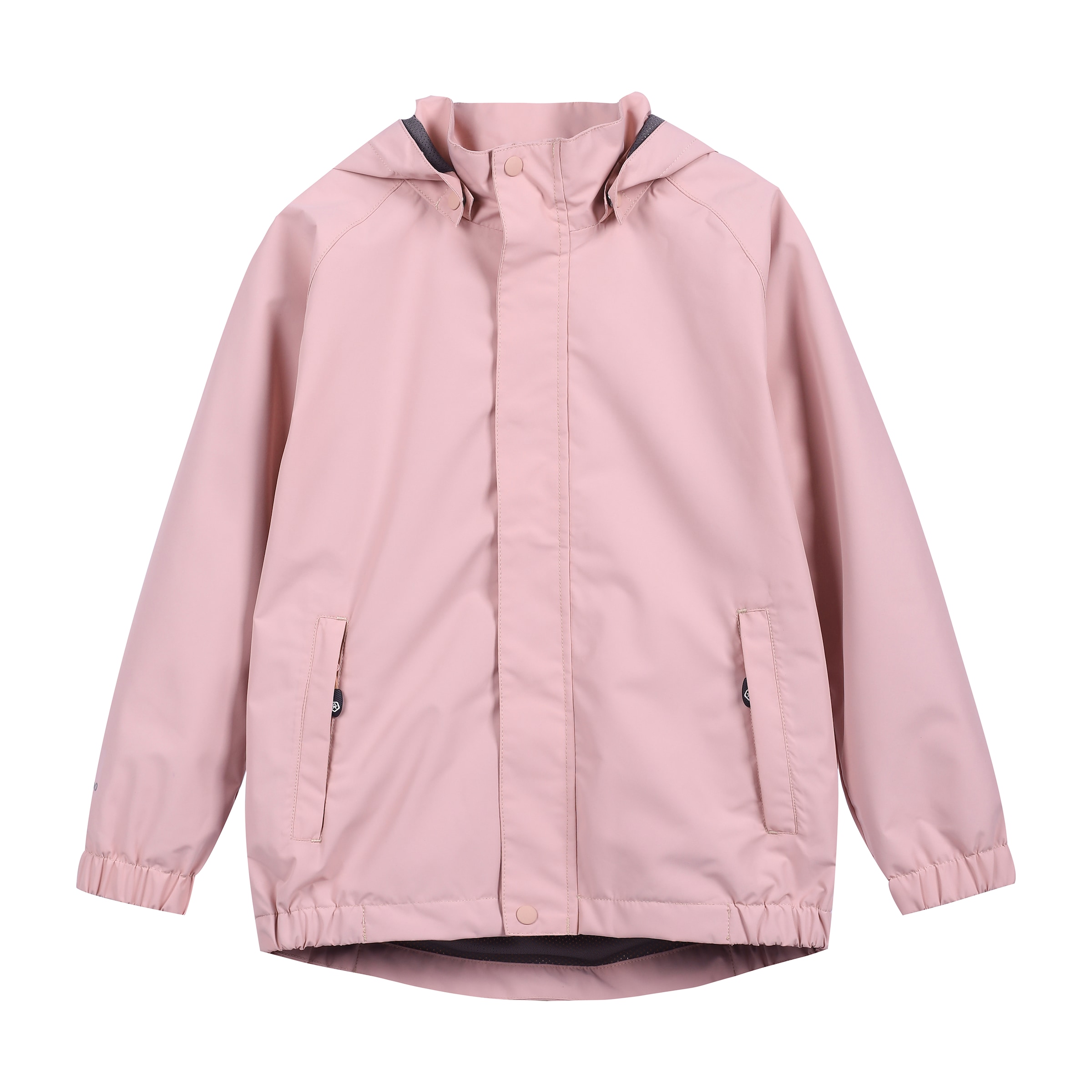 COLOR KIDS Regenjacke »Regenmantel COShell«, mit Kapuze