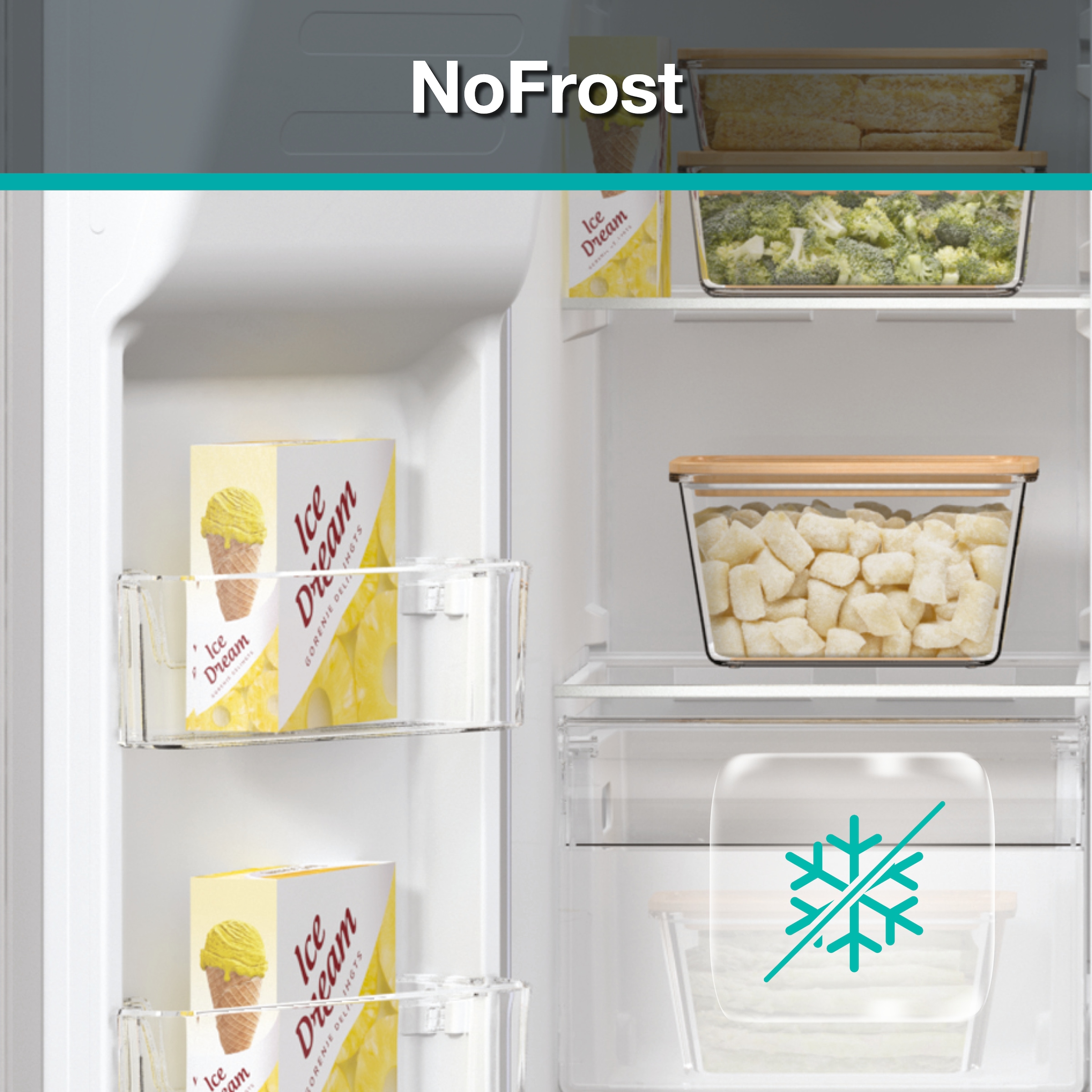 GORENJE Side-by-Side »NRR 9185 EABXLWD«, Wasserspender