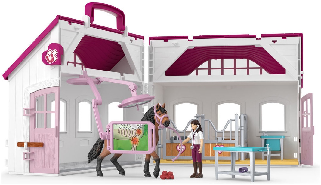 Schleich® Spielwelt »HORSE CLUB, Pferdeklinik Heilende Hufe (42787)«