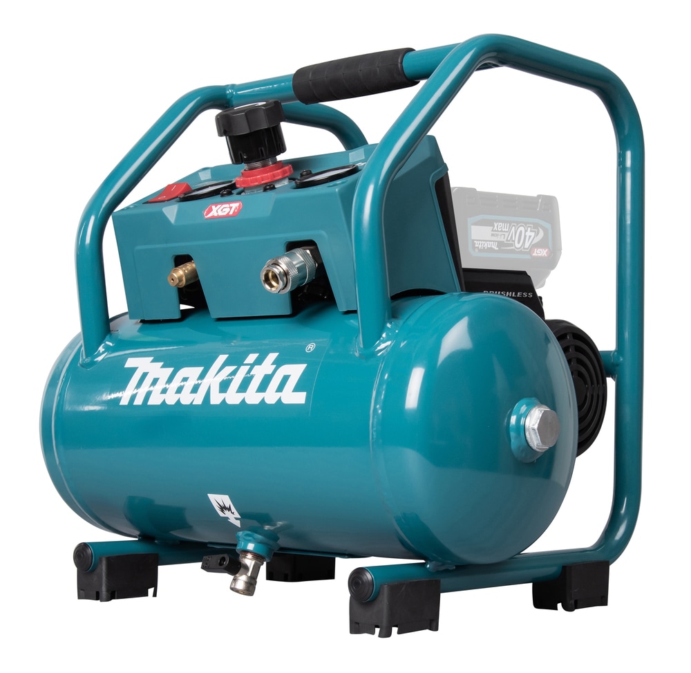 Makita Kompressor »»AC001GZ««, (XGT, 40V max., Kessel, 7,6 l), ohne Akku, ohne Ladegerät