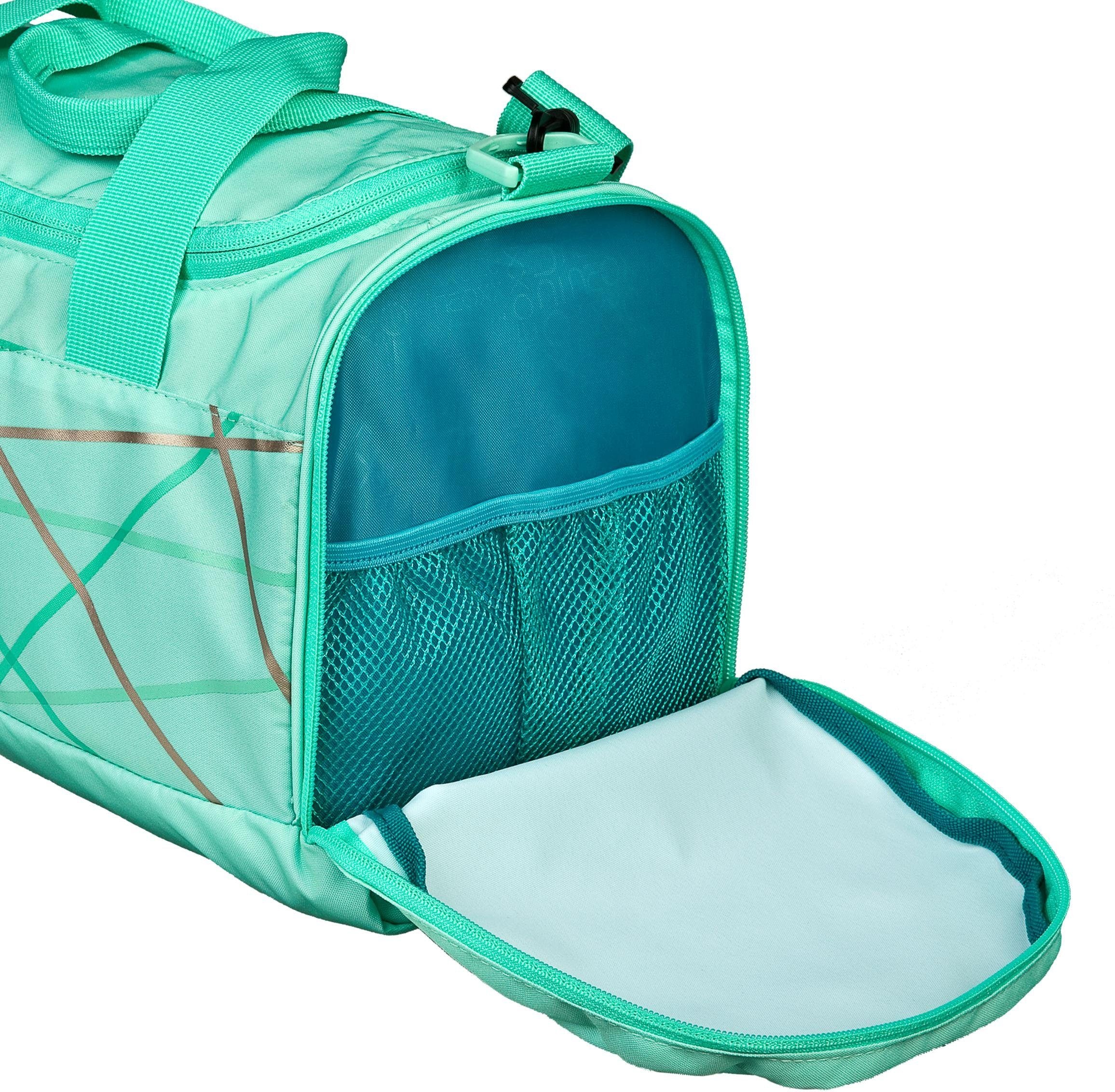 neoxx Sporttasche »Champ, Mint to be«, aus recycelten PET-Flaschen