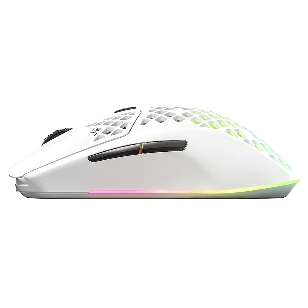 SteelSeries Gaming-Maus »Wireless White Aerox 3«