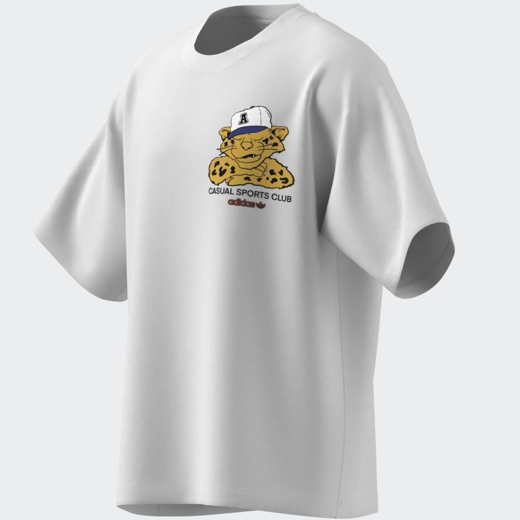 adidas Originals T-Shirt »GRAPHIC OS SS T« sportlicher Stil, Oversize-Passform, mit Tiergrafik, aus Baumwolle