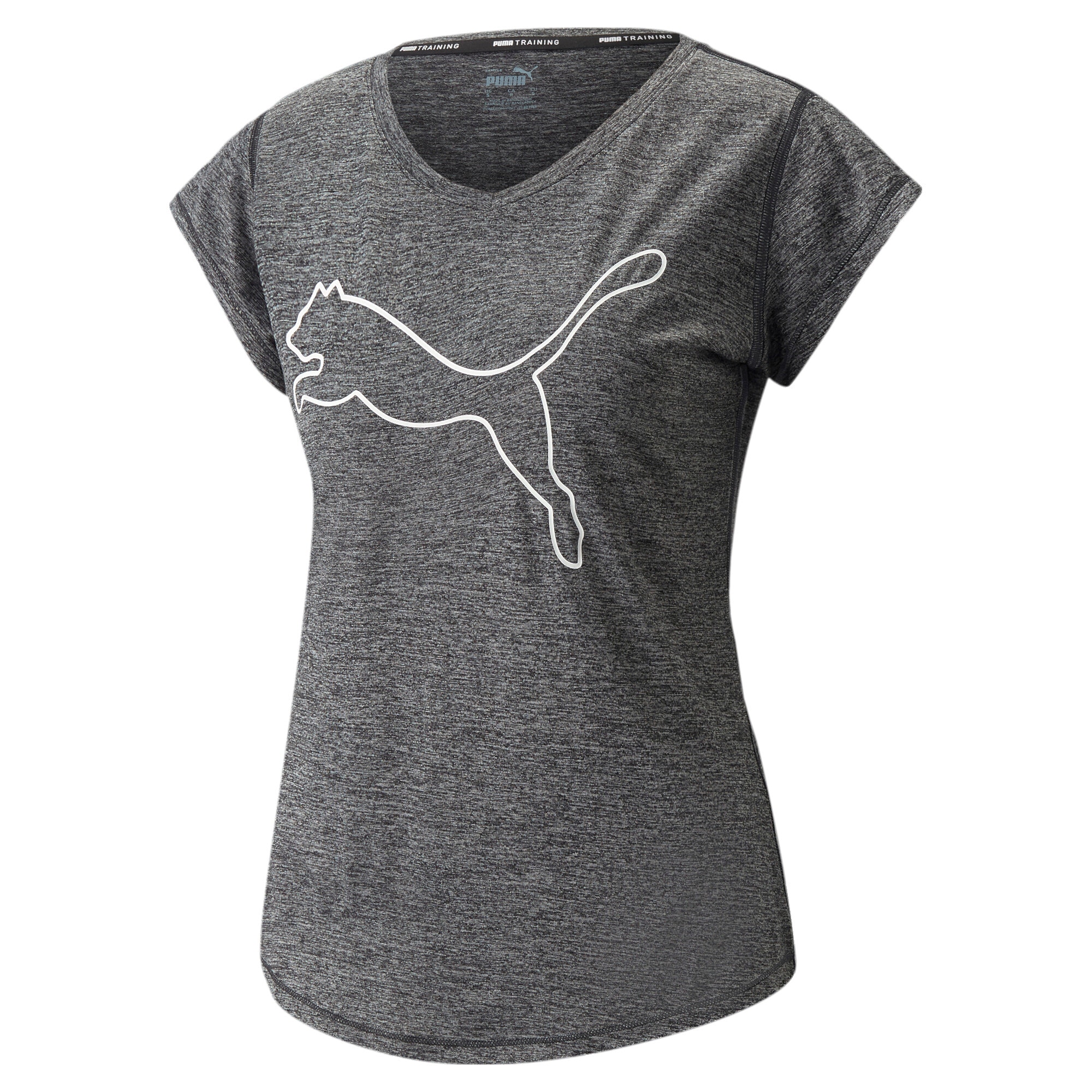 PUMA Trainingsshirt »TRAIN FAVORITE HEATHER CAT TEE«