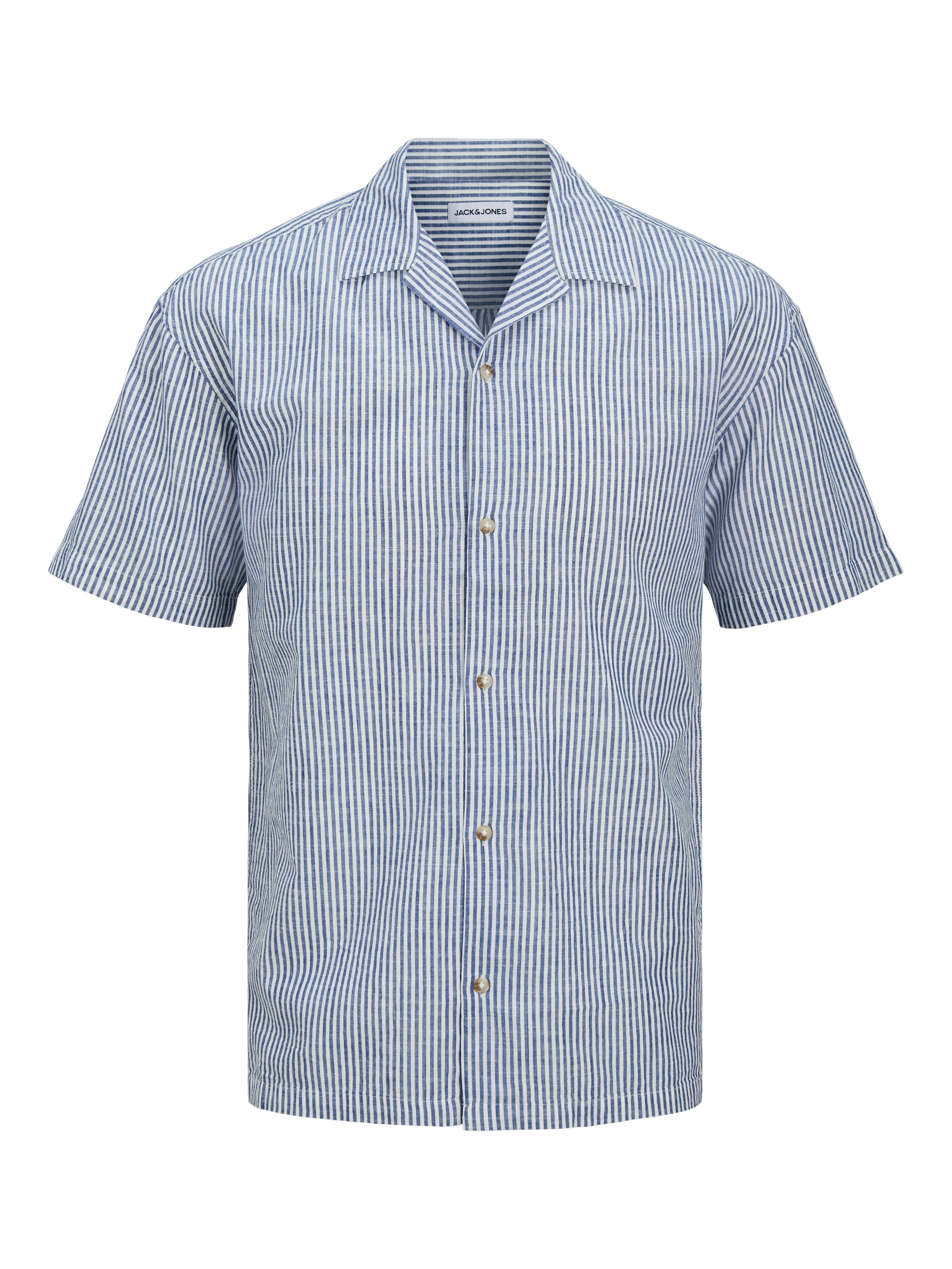 Jack & Jones Kurzarmhemd »JJESUMMER RESORT SHIRT SS SN«, mit Resort Kragen