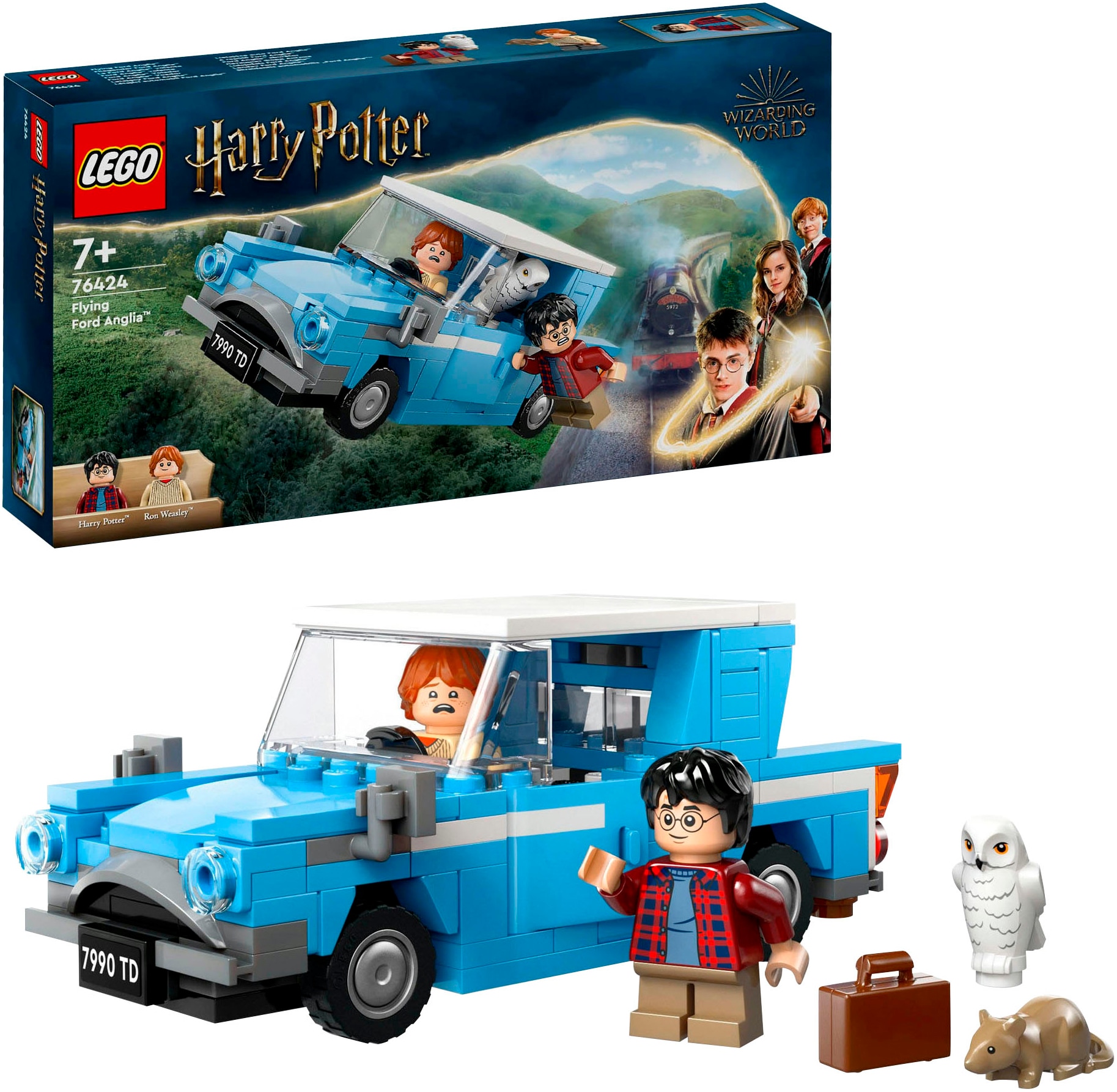 LEGO® Konstruktionsspielsteine »Fliegender Ford Anglia™ (76424), LEGO® Harry Potter™«, (165 St.), Made in Europe