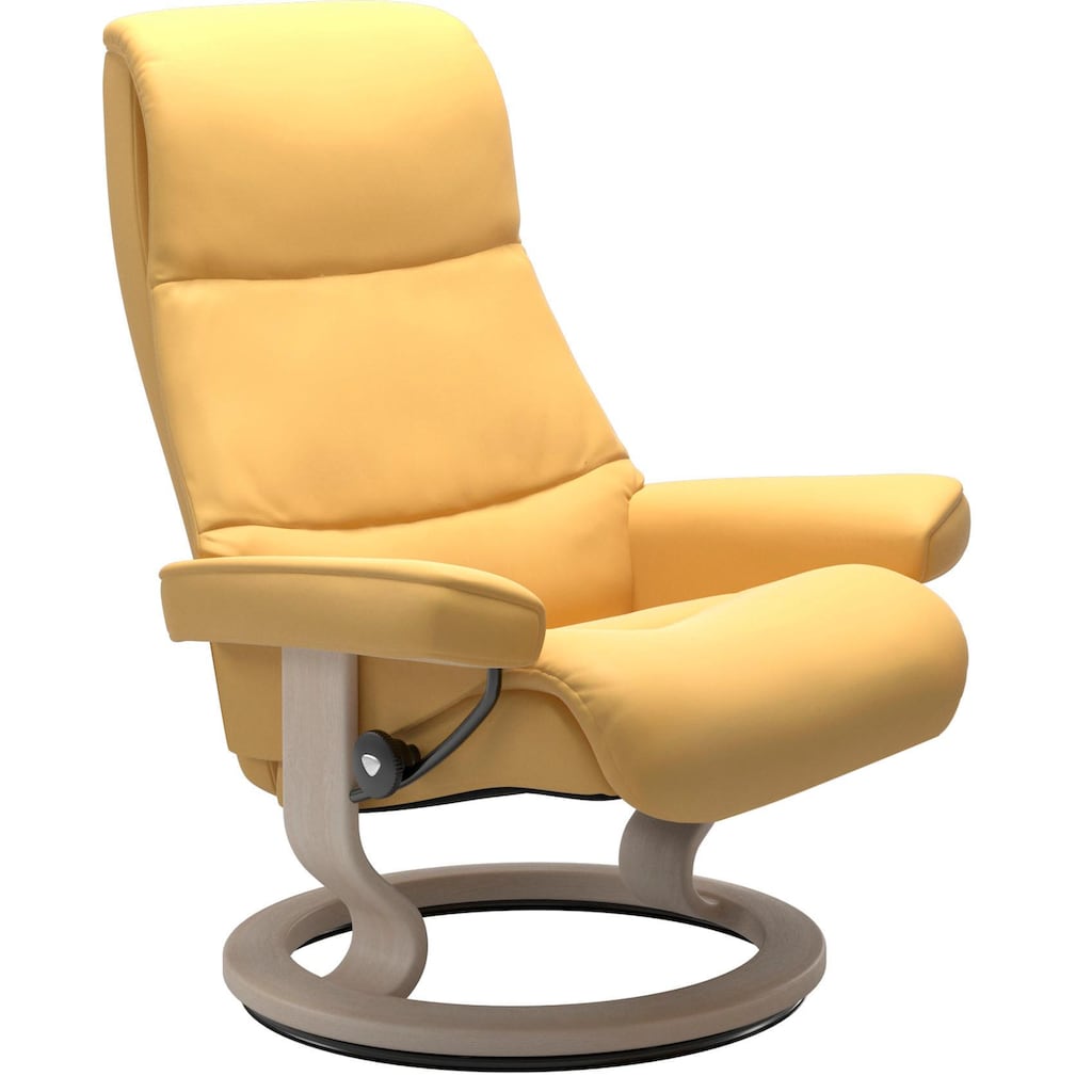 Stressless® Relaxsessel »View«, mit Classic Base, Größe L,Gestell Whitewash