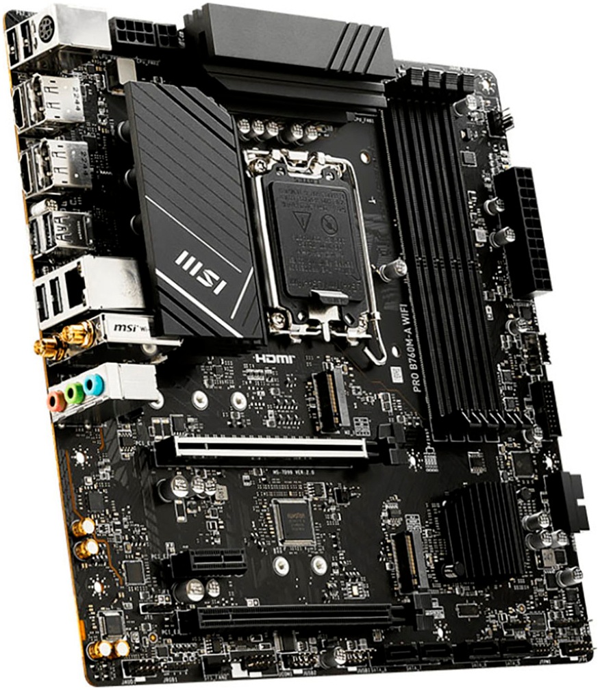 MSI Mainboard »PRO B760M-A WIFI«