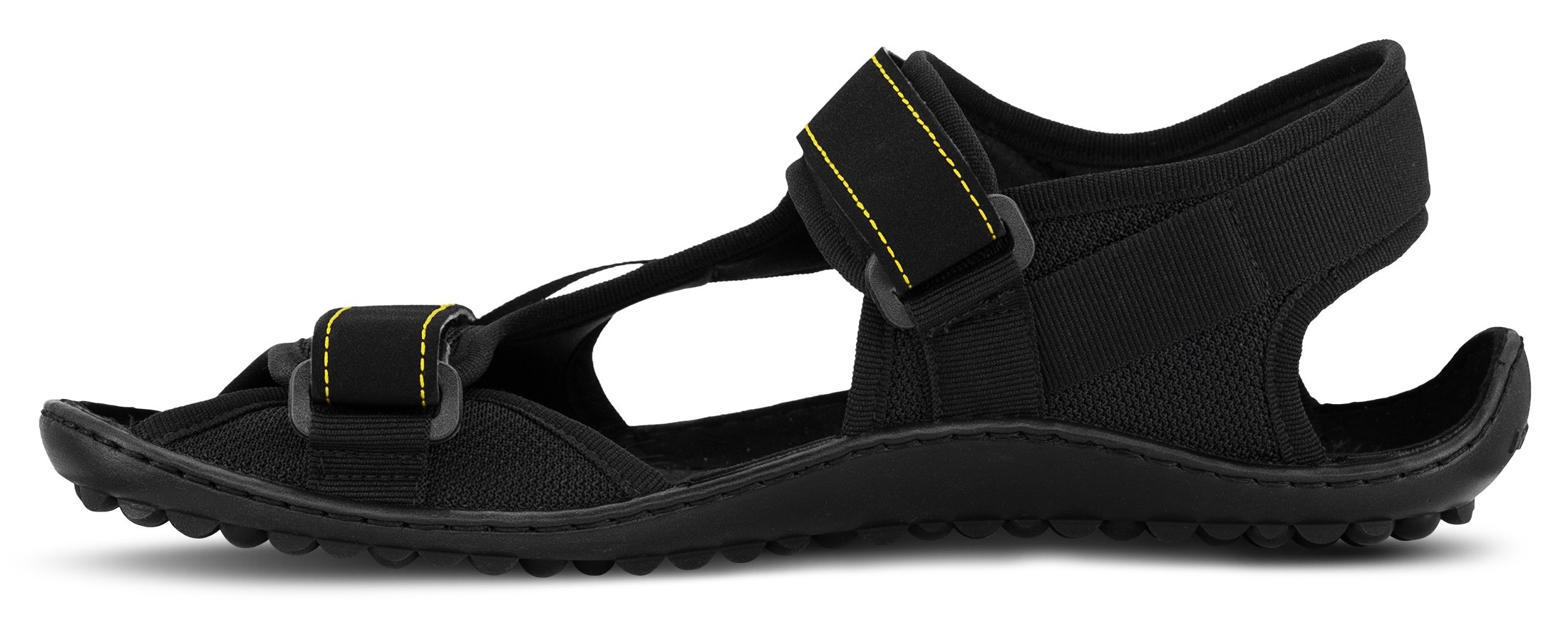 Leguano Barfußschuh  , Sommerschuh, Sandale, mit praktischen Klettverschlüssen