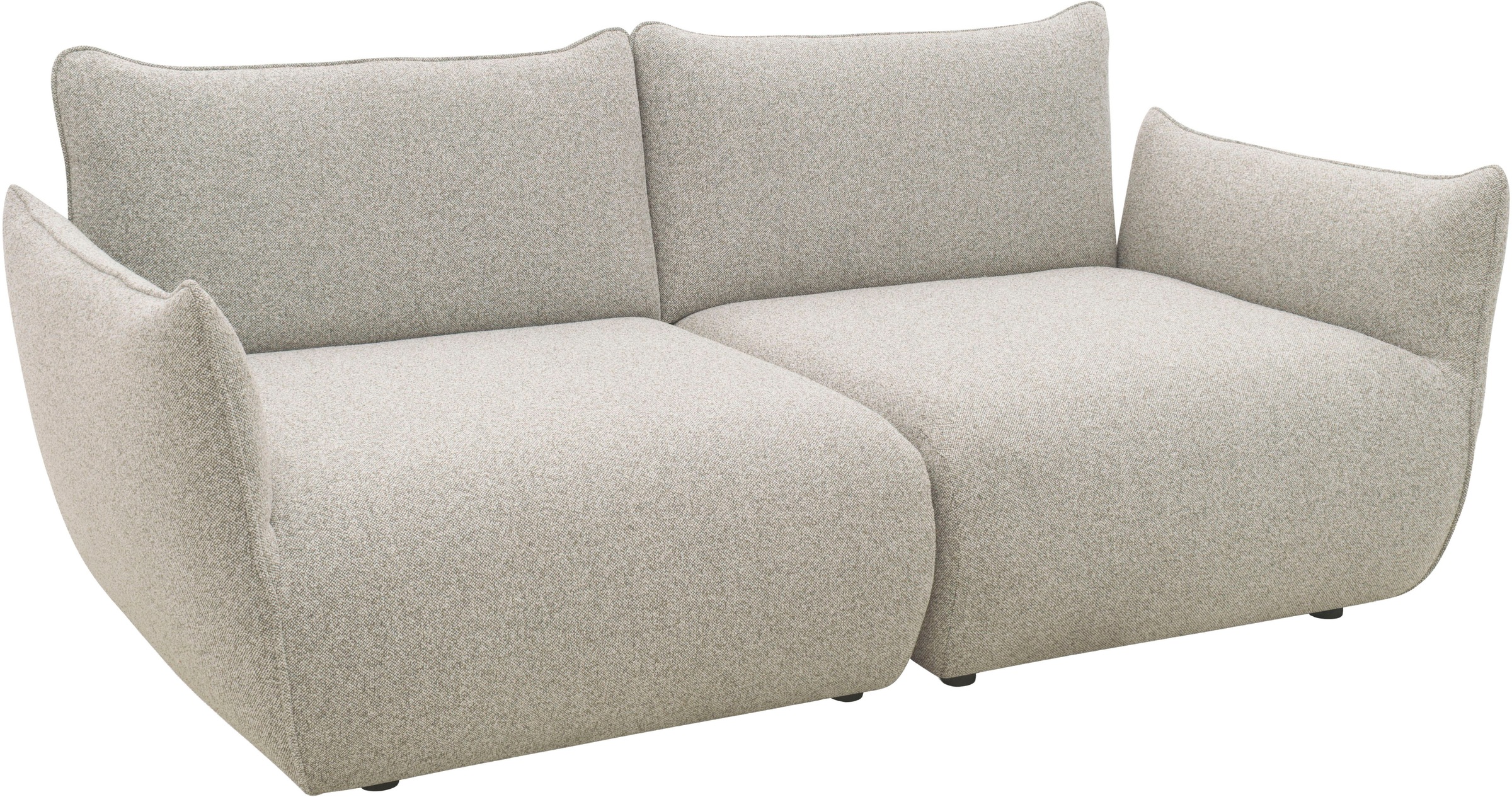 DOMO collection Big-Sofa »Bristol in 2 Breiten, Taschenfederkern für hohen Sitzkomfort« Breite 194cm. Pflegeleichter Strukturstoff