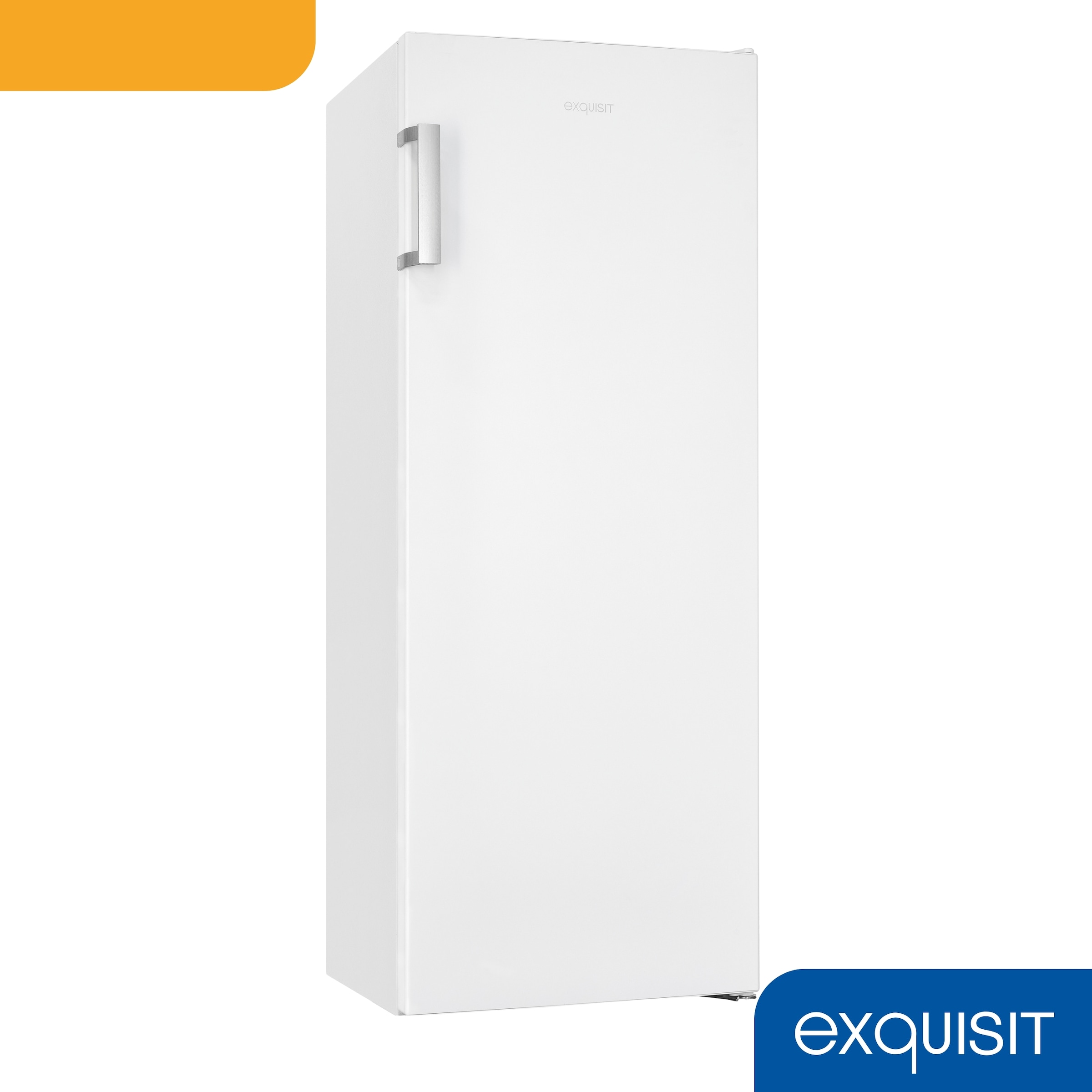 exquisit Gefrierschrank »GS230-H-050C weiss« 144 cm hoch 54 cm breit Perfekt für Ihre Küche: flexibel, praktisch & klar strukturiert