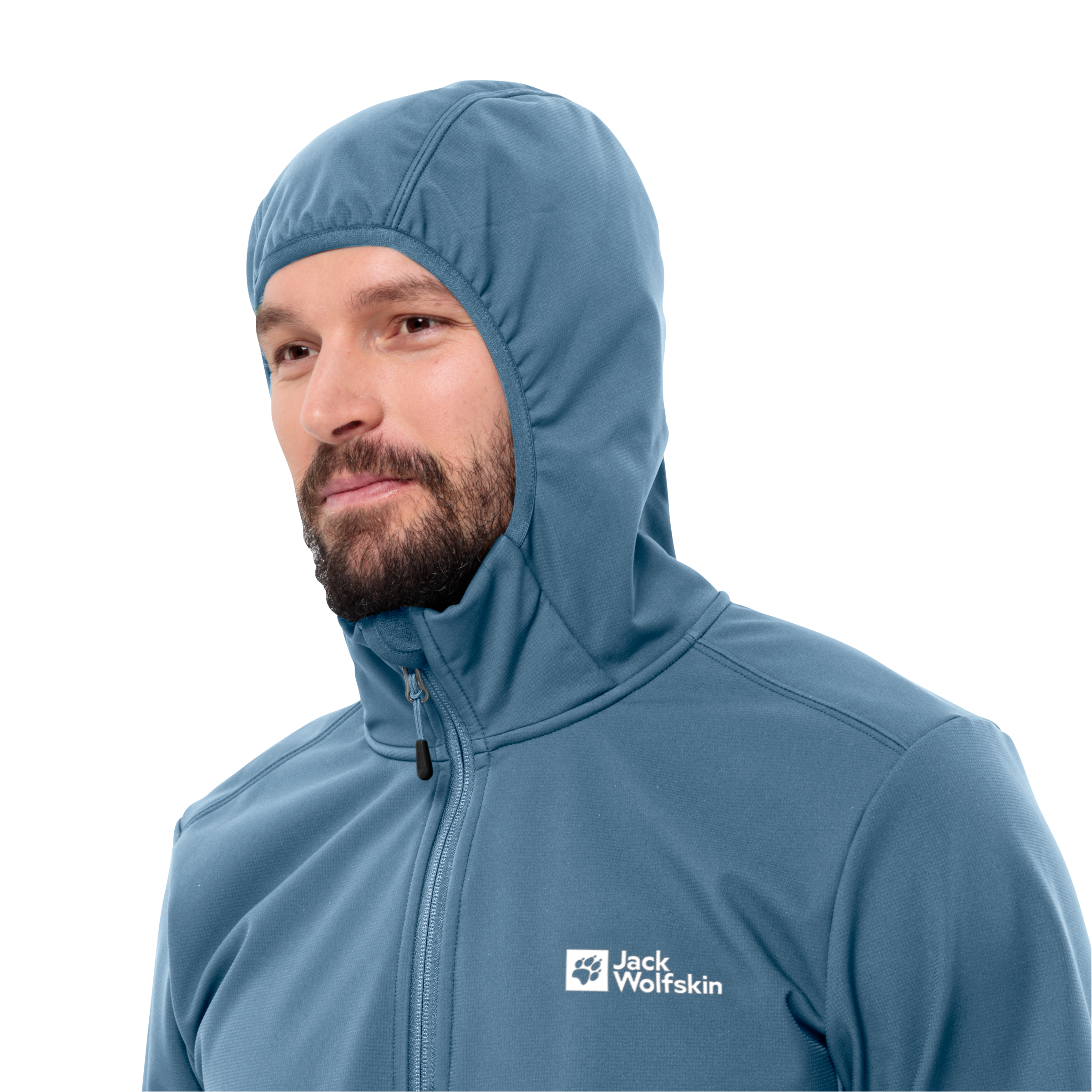 Jack Wolfskin Softshelljacke »BORNBERG HOODY«, mit Kapuze, winddicht, wasserabweisend