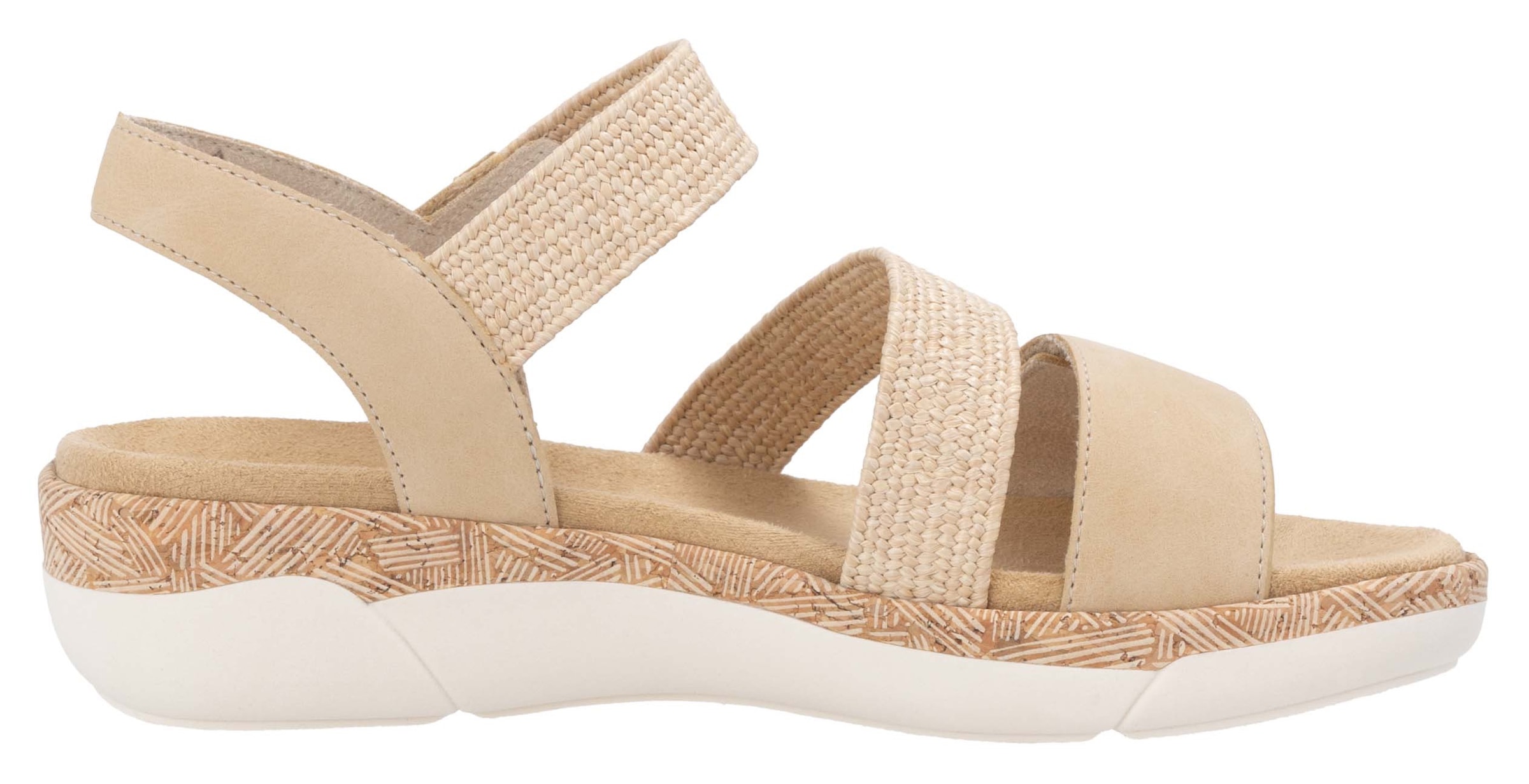 Remonte Keilsandalette, Riemchensandale, Bequemschuh, Sommerschuh mit Soft-Fußbett