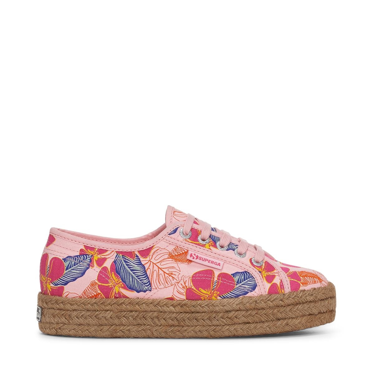 Plateausneaker »2730 ROPE HIBISCUS FLOWER PRINT«