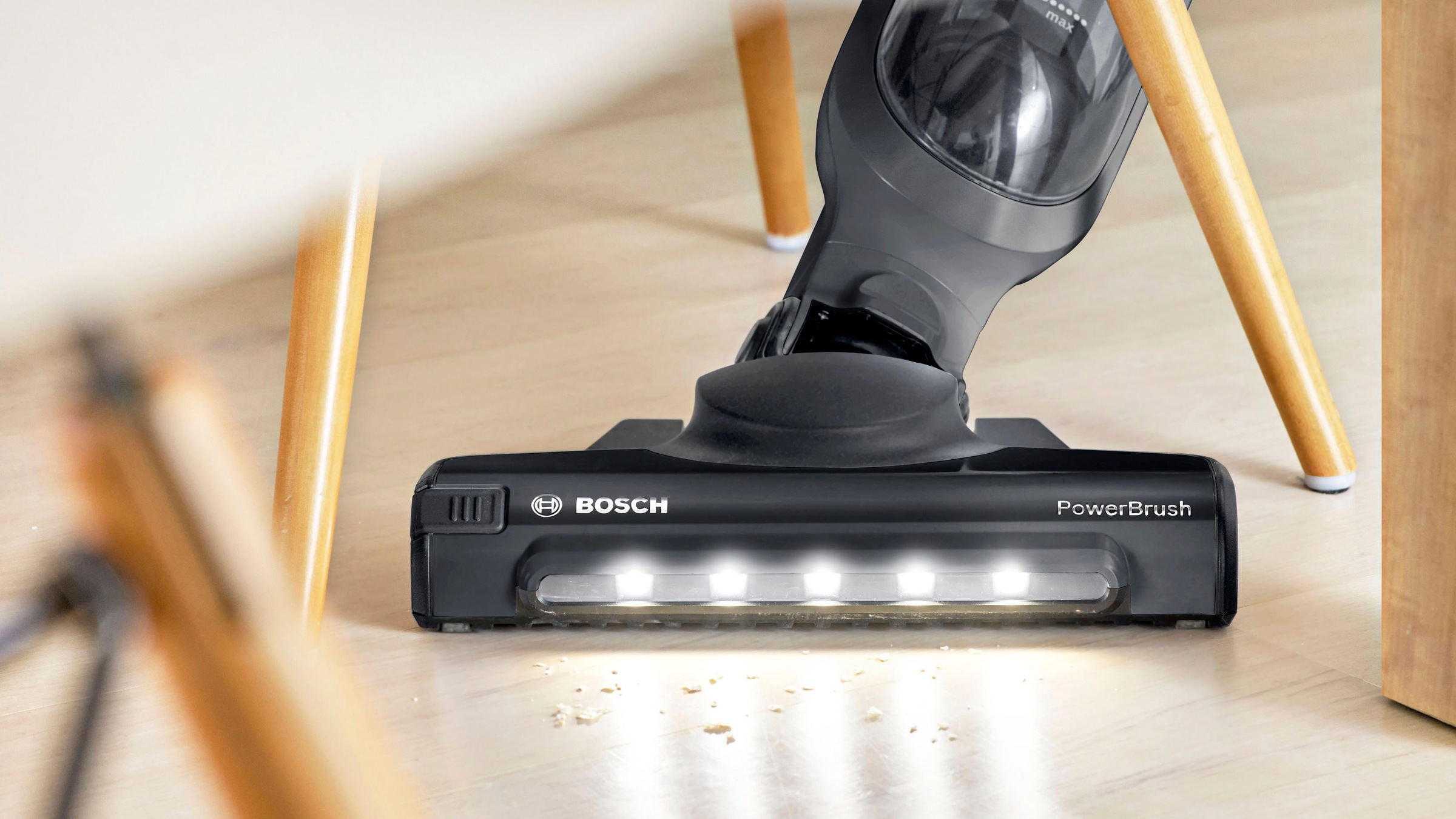 BOSCH Akku-Hand-und Stielstaubsauger »Flexxo Gen 2 Serie 4 BBH3P280«, 28 V, Power Düse mit LED, integriertes Zubehör