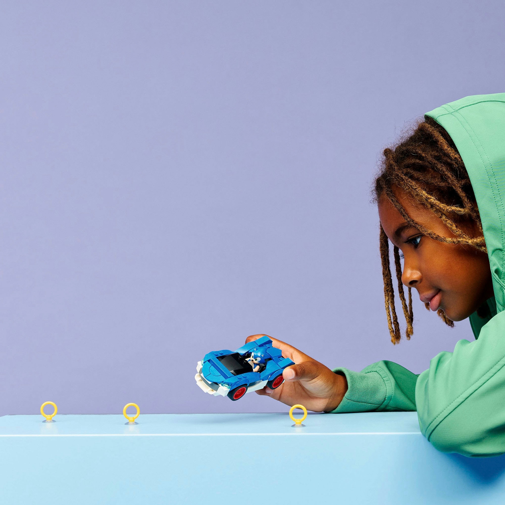 LEGO® Konstruktionsspielsteine »Sonic: Speedster Lightning (77117), LEGO Sonic«