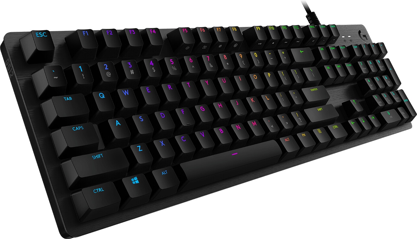 Logitech Tastatur »G512 CARBON GX BROWN Tactile - US INT'L-Layout«